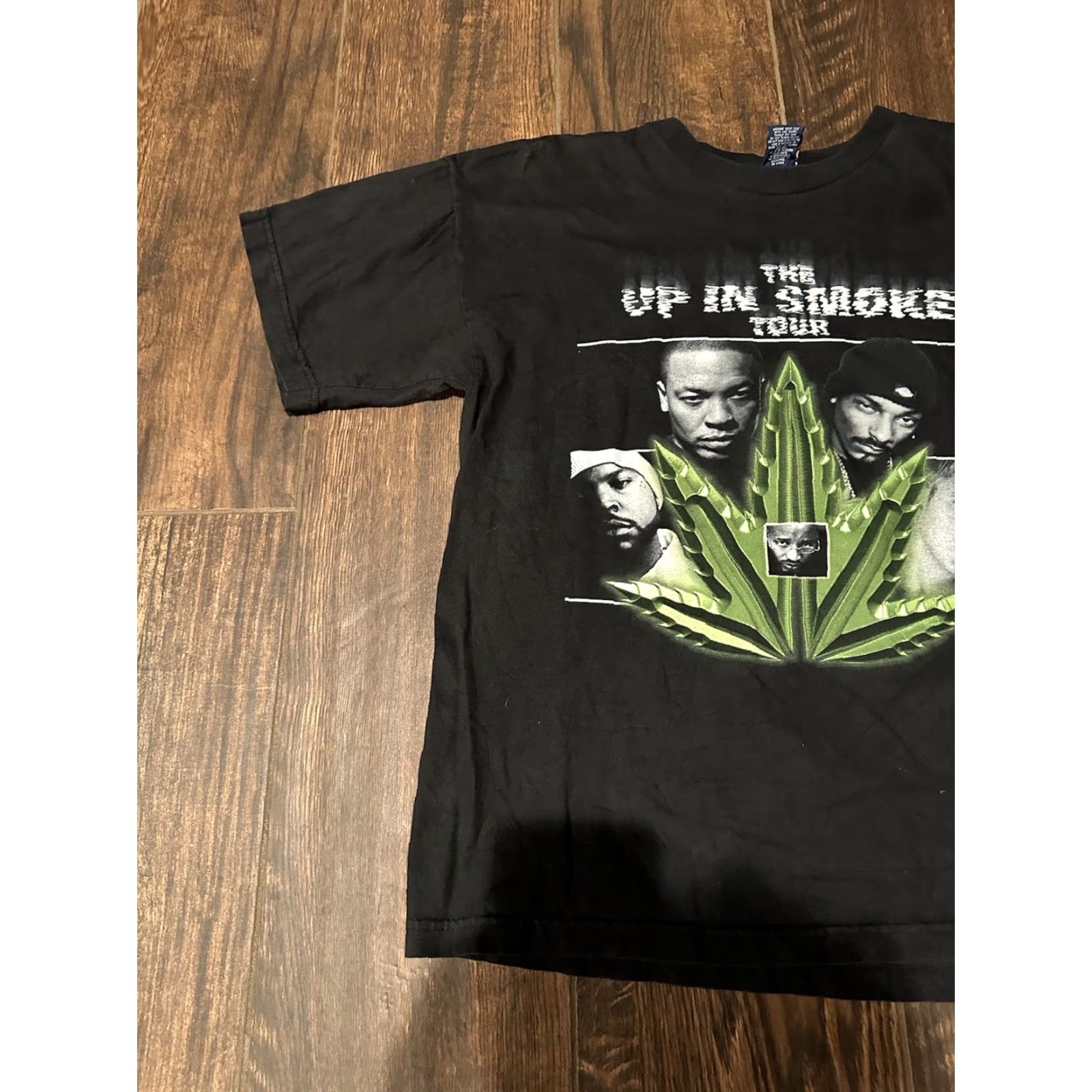 Vintage VINTAGE 2000 Up In Smoke Tour Shirt Large Em Dre Snoop Cube Rap Tee Size US L / EU 52-54 / 3 - 3 Thumbnail