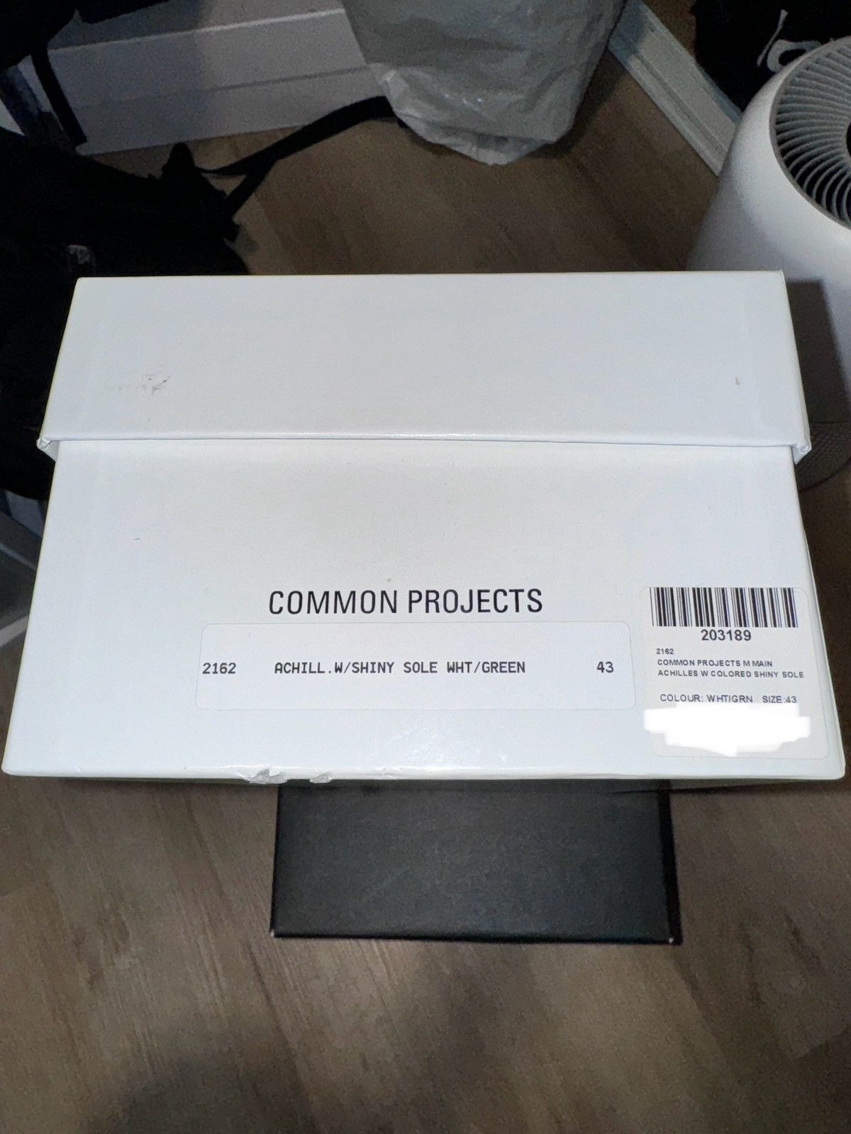 Common Projects Common Projects Original Achilles Low Wht/Green Size US 10 / EU 43 - 13 Thumbnail