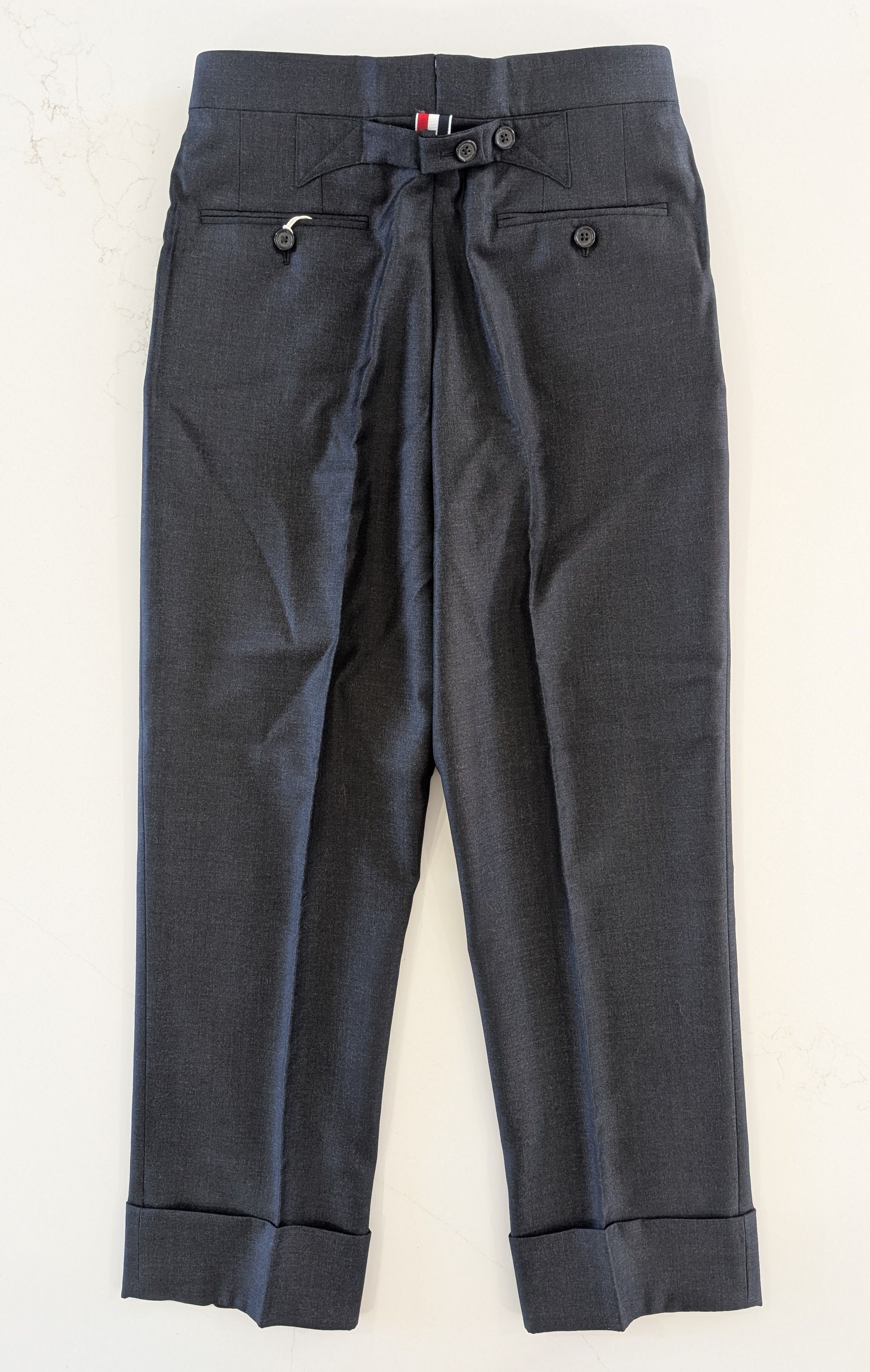 Thom Browne Thom Browne New York Charcoal Wool Master Garment Size 38 Size 27" / US 4 / IT 40 - 2 Thumbnail