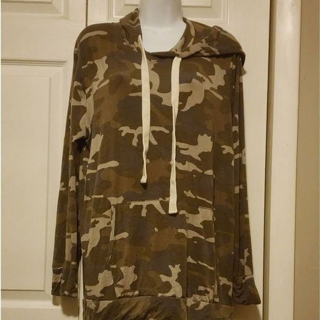 Other Zena Camo Hoodie Size L / US 10 / IT 46 - 2 Thumbnail