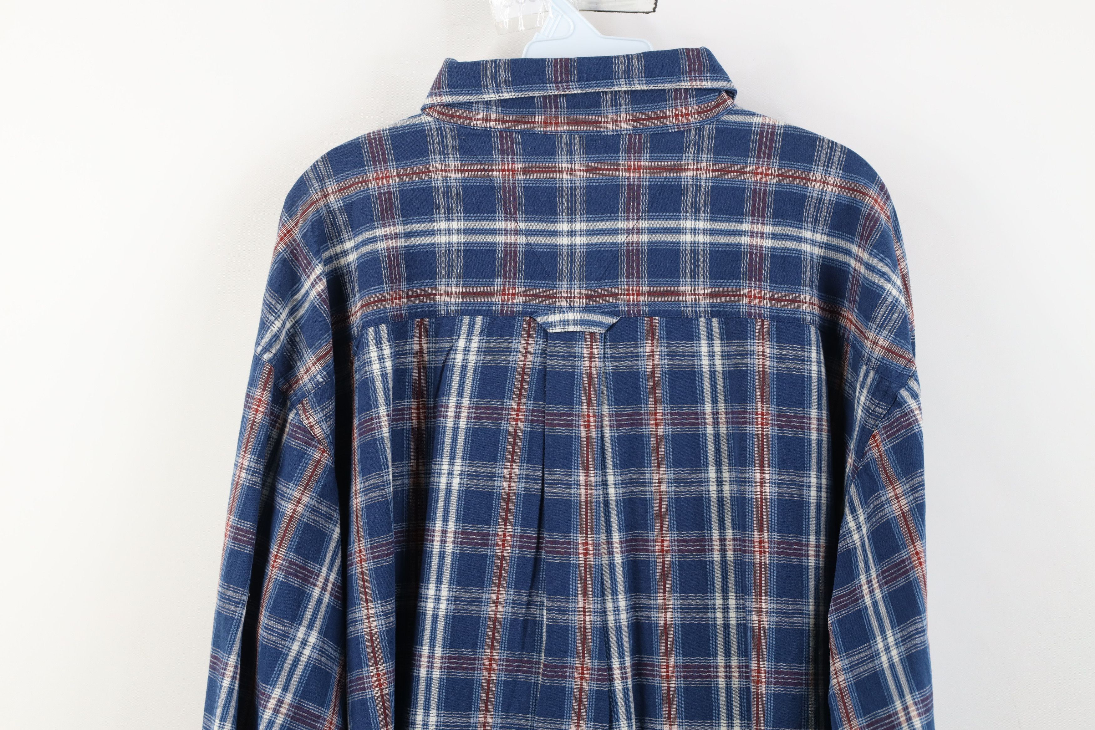 Dickies Deadstock Vintage Dickies Collared Button Down Shirt Plaid Size US XL / EU 56 / 4 - 11 Thumbnail