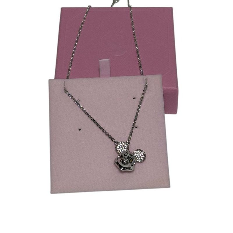 Swarovski Swarovski Disney Mickey Mouse Pendant White, Necklace Size ONE SIZE - 9 Thumbnail