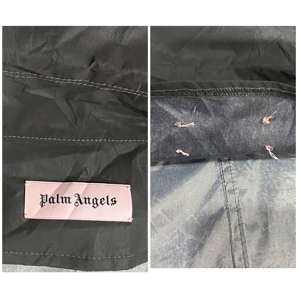 Palm Angels Rare Big Logo PALM ANGELS Long Jacket Button Shiny (M) Size US M / EU 48-50 / 2 - 20 Thumbnail