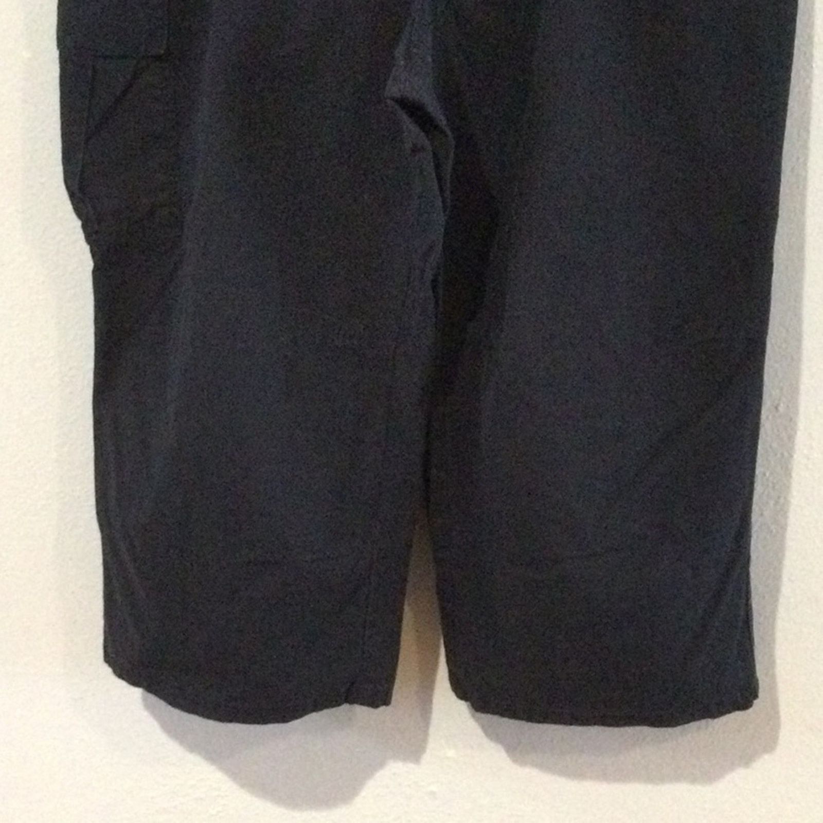 Other Fashion Bug Black Front Zipper Pockets Capri Pant Size 16 Size 38" / US 16 / IT 52 - 3 Thumbnail