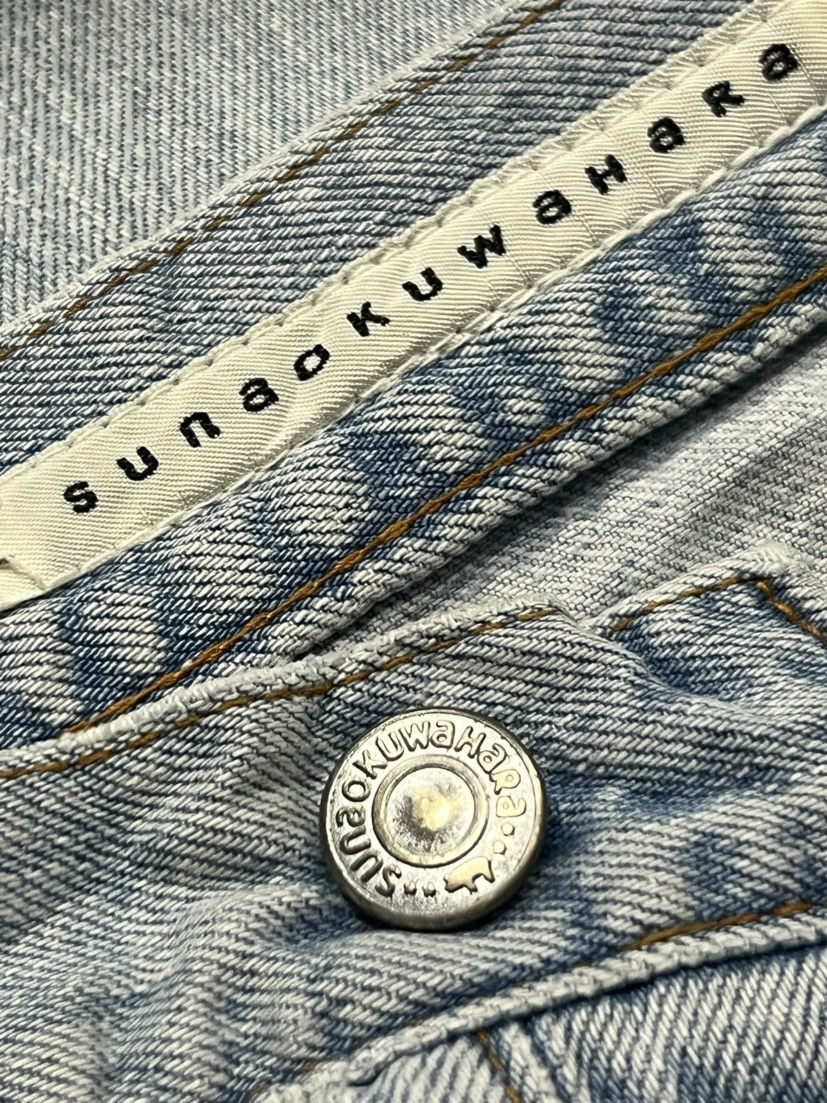Issey Miyake Sunaokuwahara By Isey Miyaki Japan Buckle Back - Distressed Size US 30 / EU 46 - 13 Thumbnail