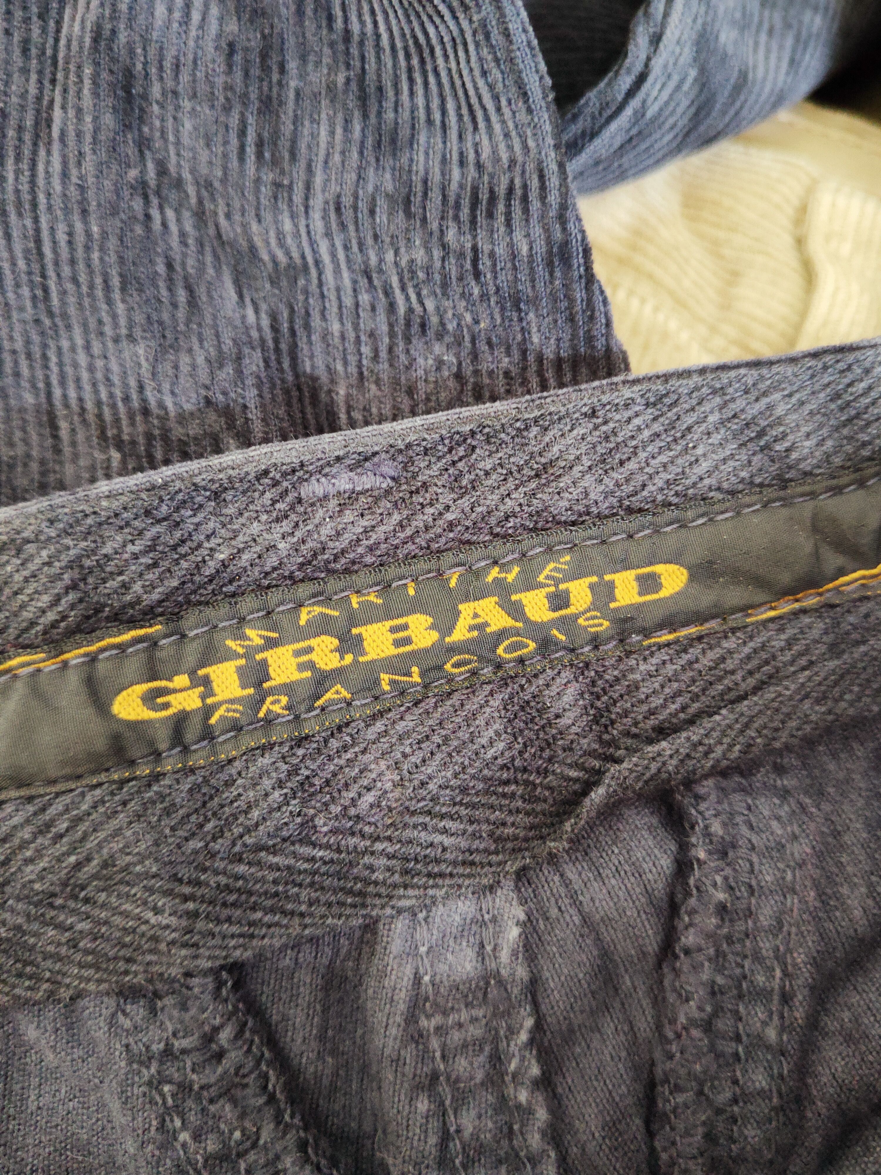 Marithe + Francois Girbaud Marithe Francois Girbaud Navy Corduroy Pants #W640 Size US 29 - 15 Thumbnail