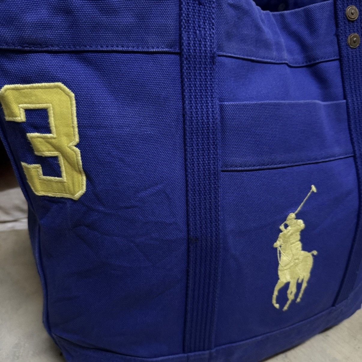 Polo Ralph Lauren Vintage Polo Ralph Lauren Hand Bag Big Logo Size ONE SIZE - 5 Thumbnail
