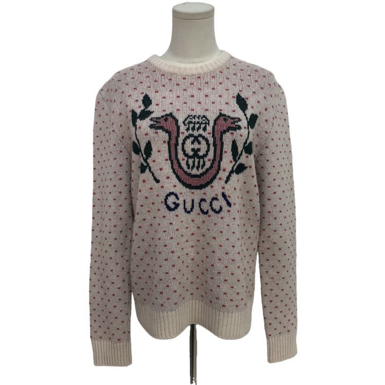 Gucci Gucci Pattern Logo Knit Sweater Size XS Size US XS / EU 42 / 0 - 1 Thumbnail