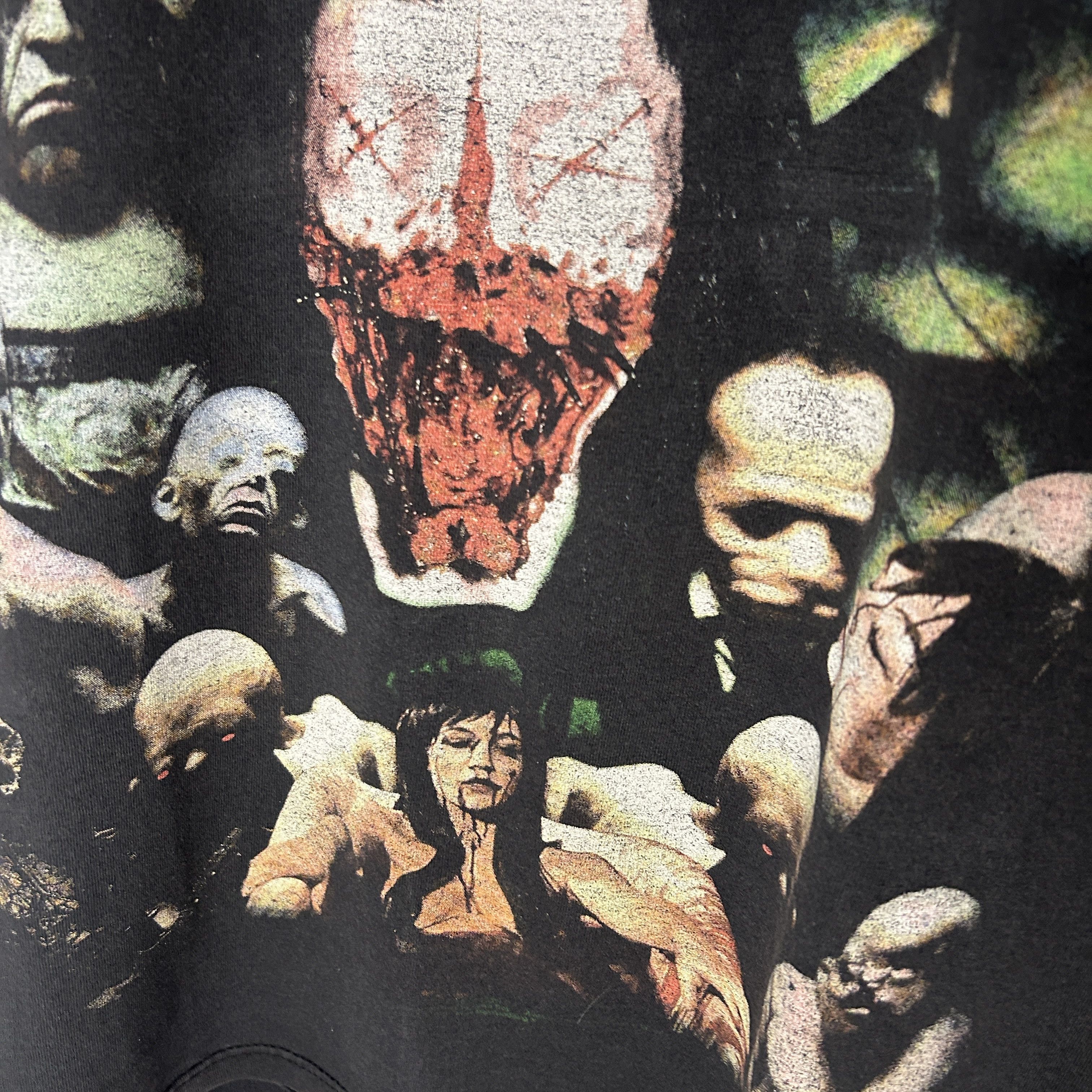 Band Tees Vintage Cradle Of Filth Canvas 90’s Band T-shirt Size US XL / EU 56 / 4 - 5 Thumbnail