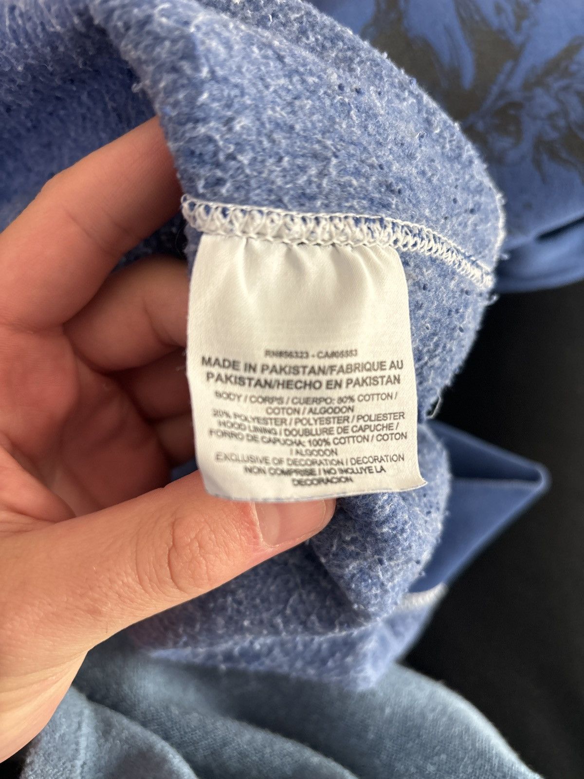 ERL ERL Nike Dover Street LA Blue Hoodie Size US M / EU 48-50 / 2 - 8 Thumbnail