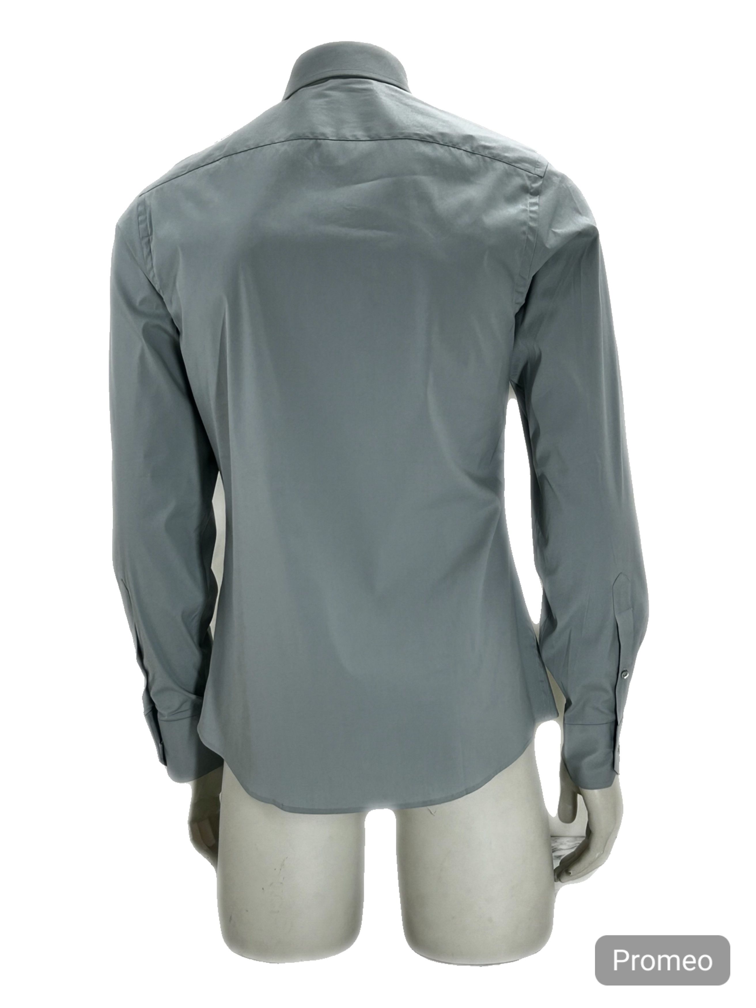 Gucci Gucci Blue Classic Slim Fit Dress Shirt Size US M / EU 48-50 / 2 - 3 Thumbnail