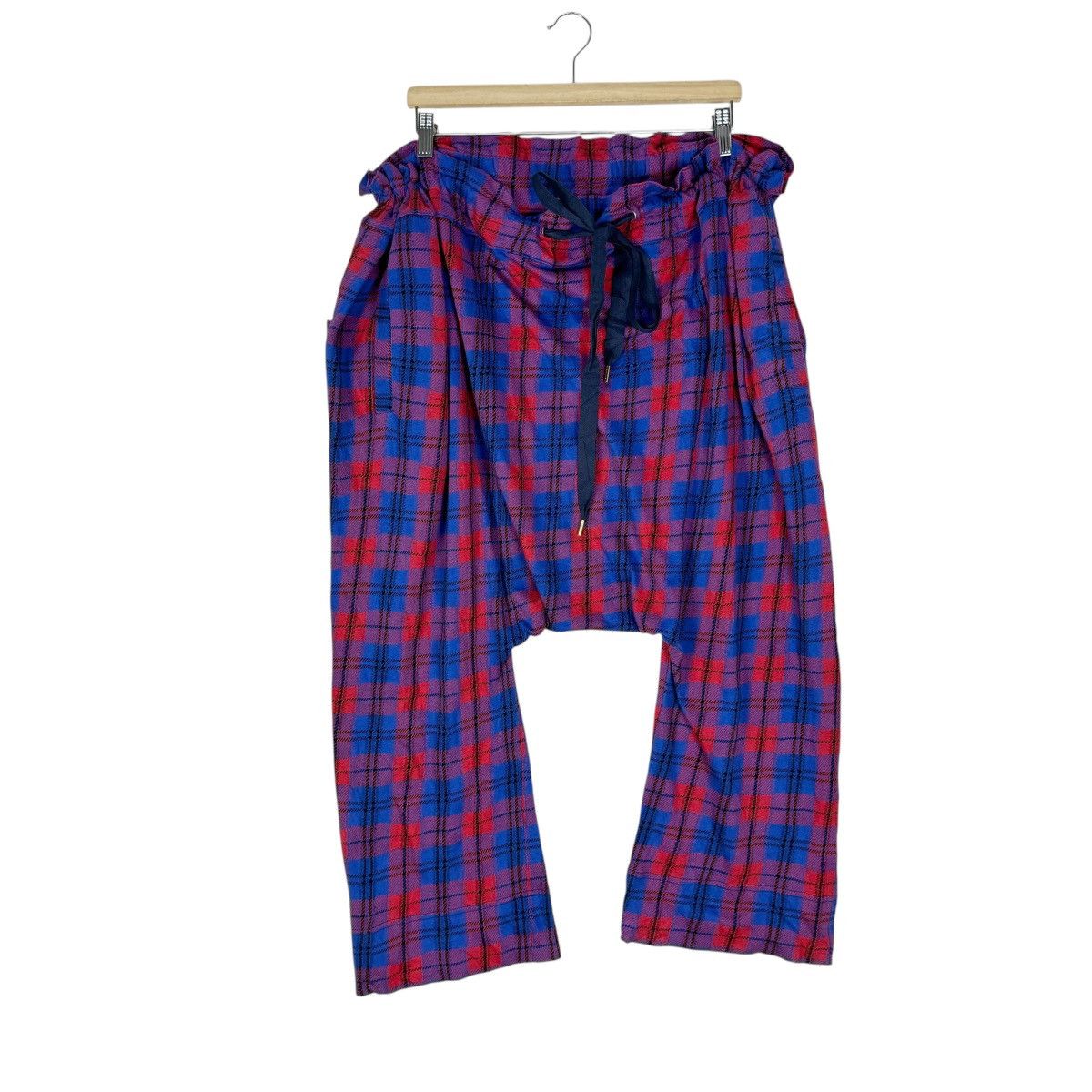 Vivienne Westwood ☀️VIVIENNE WESTWOOD MAN DROP CROTCH SAROUEL PANTS Size US 32 / EU 48 - 4 Thumbnail