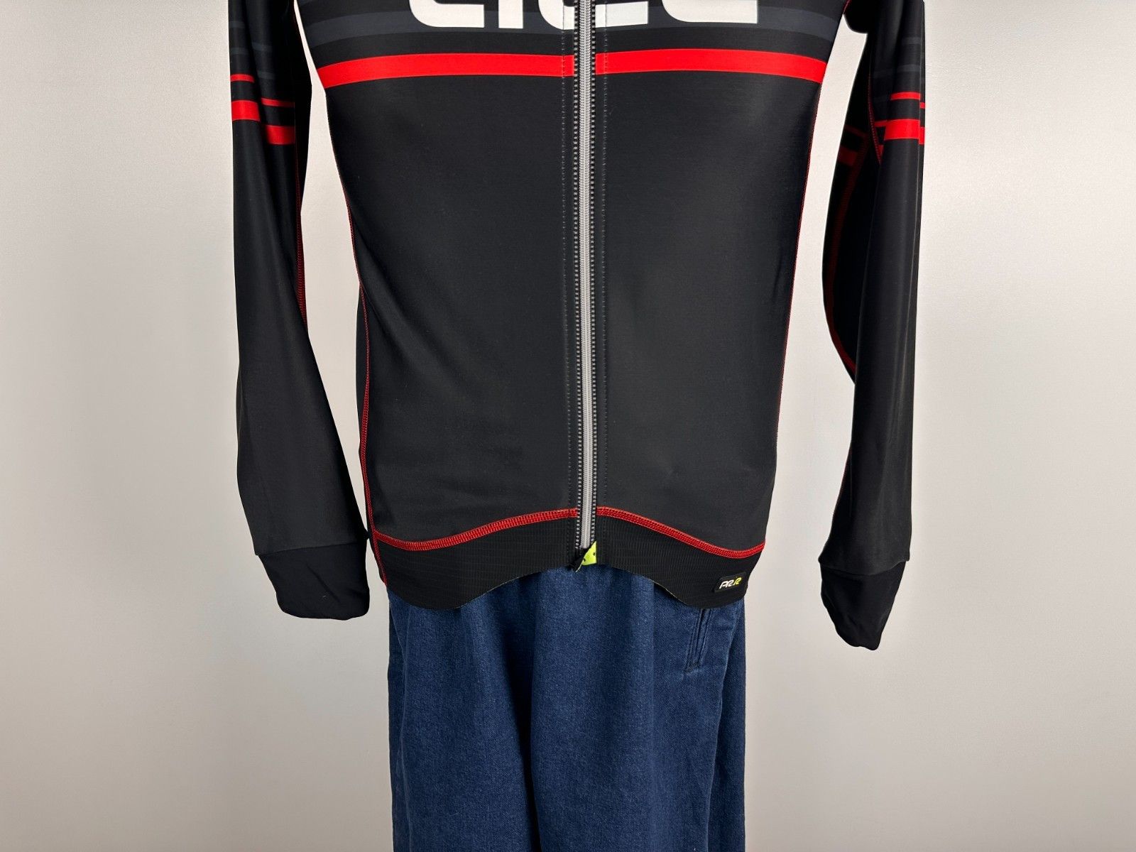 Other Ale PRR Cycling Long Sleeve Jesey Solid Mens Black Size L Size US L / EU 52-54 / 3 - 4 Thumbnail