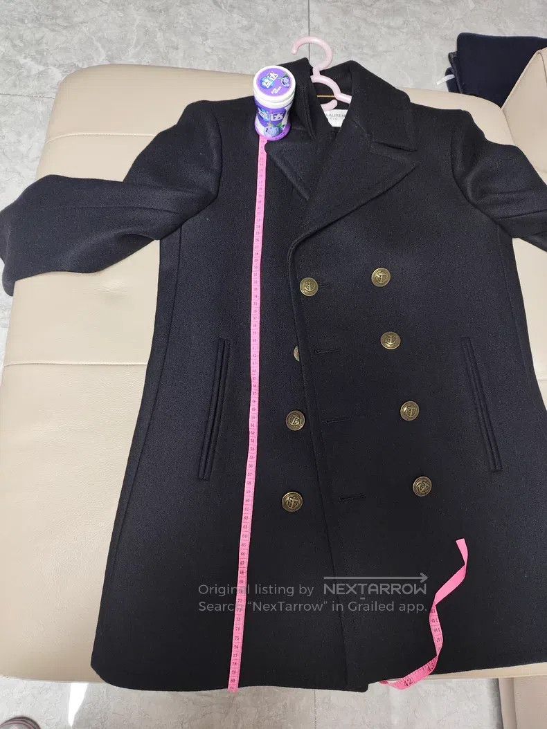 Saint Laurent Paris Saint Laurent Paris Women's double-breasted coat, navy sty Size XS / US 0-2 / IT 36-38 - 2 Thumbnail