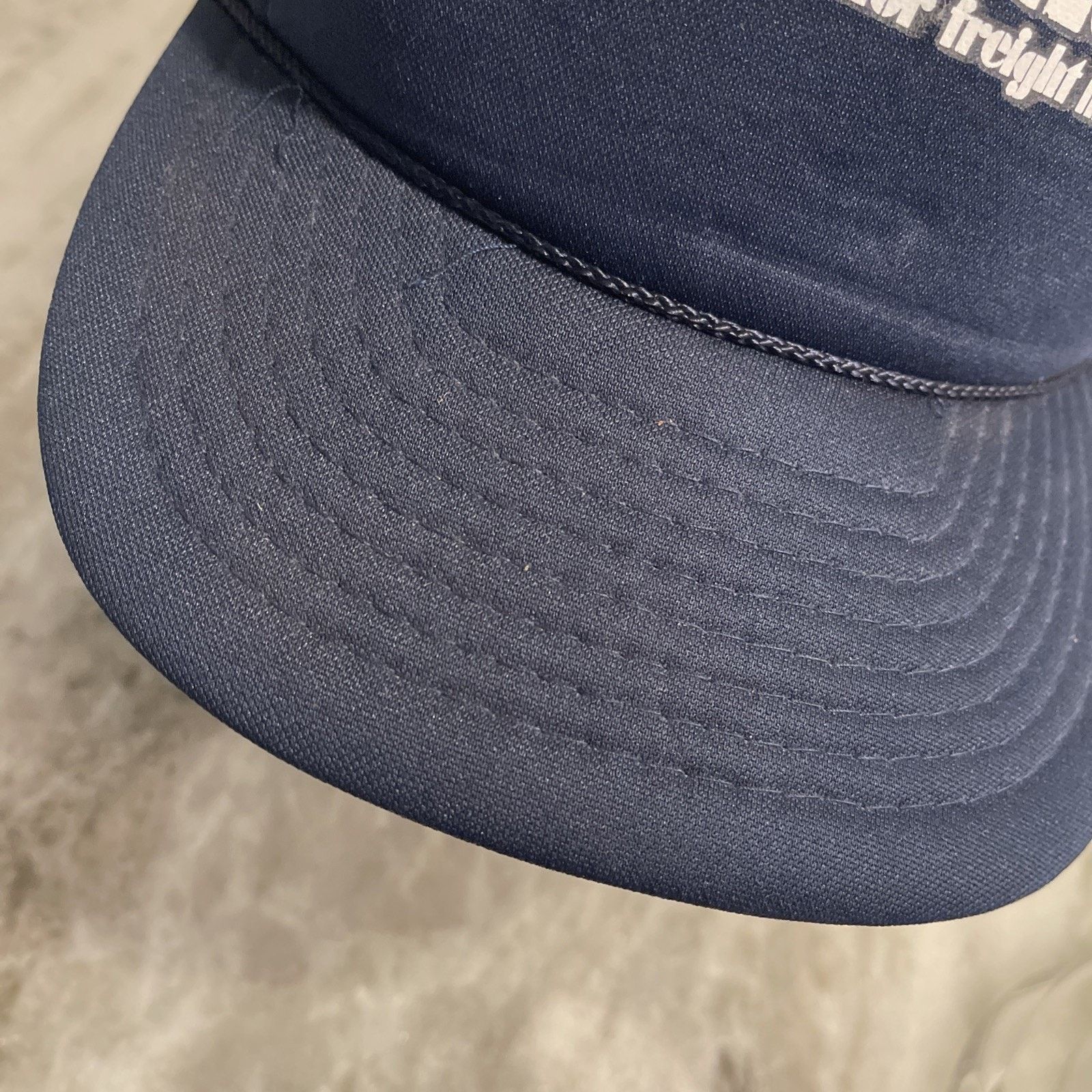 Vintage Vtg Next Day Motor Freight Hat Snap Back Blue Mesh Trucker Size ONE SIZE - 5 Thumbnail