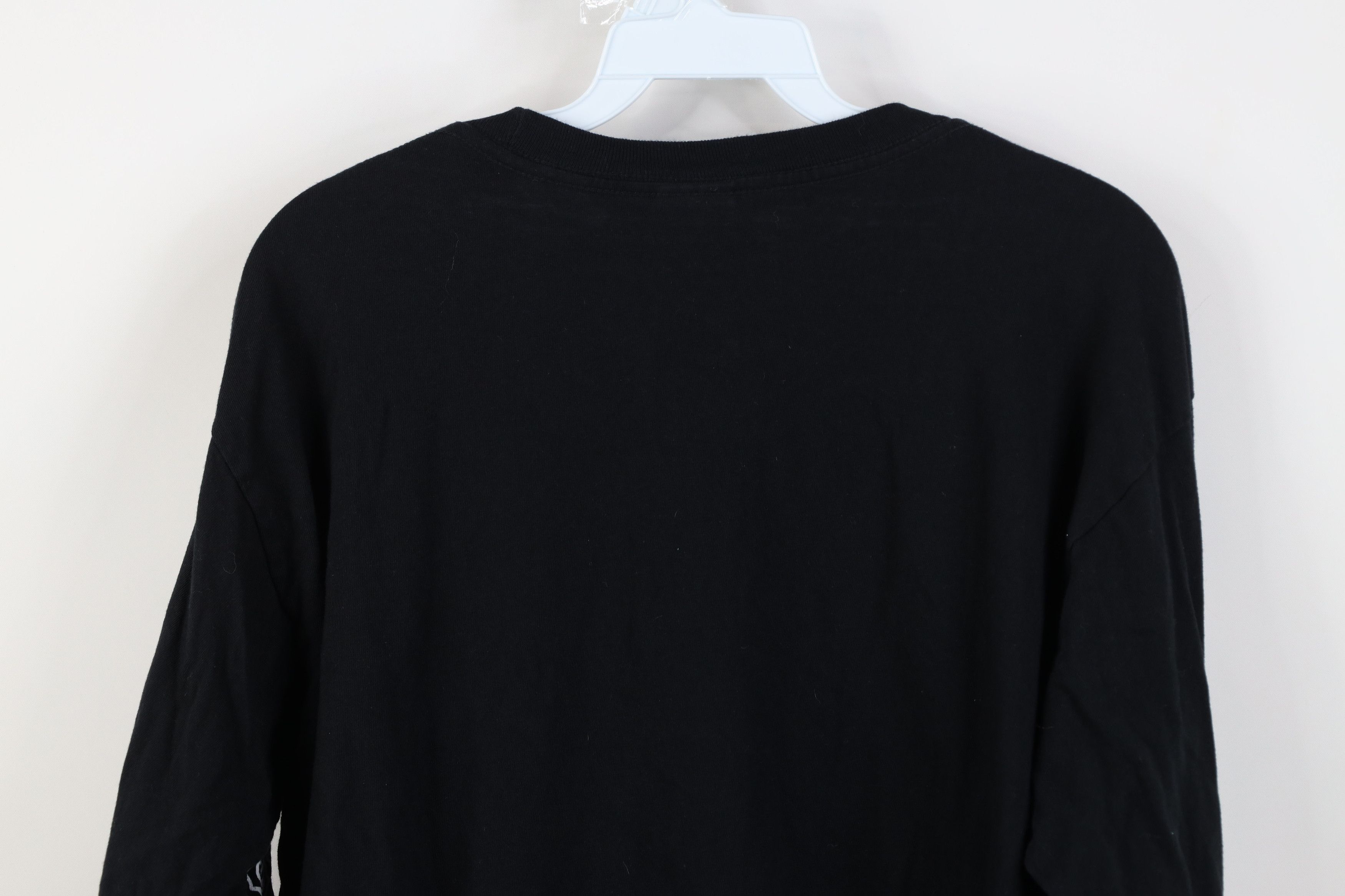 Obey Vintage Y2K Obey Propaganda Flower Long Sleeve T-Shirt Black Size US M / EU 48-50 / 2 - 13 Thumbnail