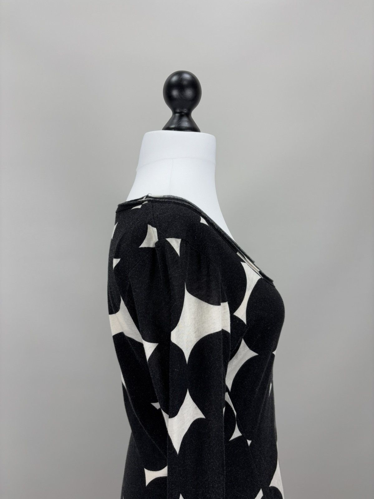 Japanese Brand × Rundholz Womens dress Rundholz Black Label Size M Color White/Black Size M / US 6-8 / IT 42-44 - 6 Thumbnail