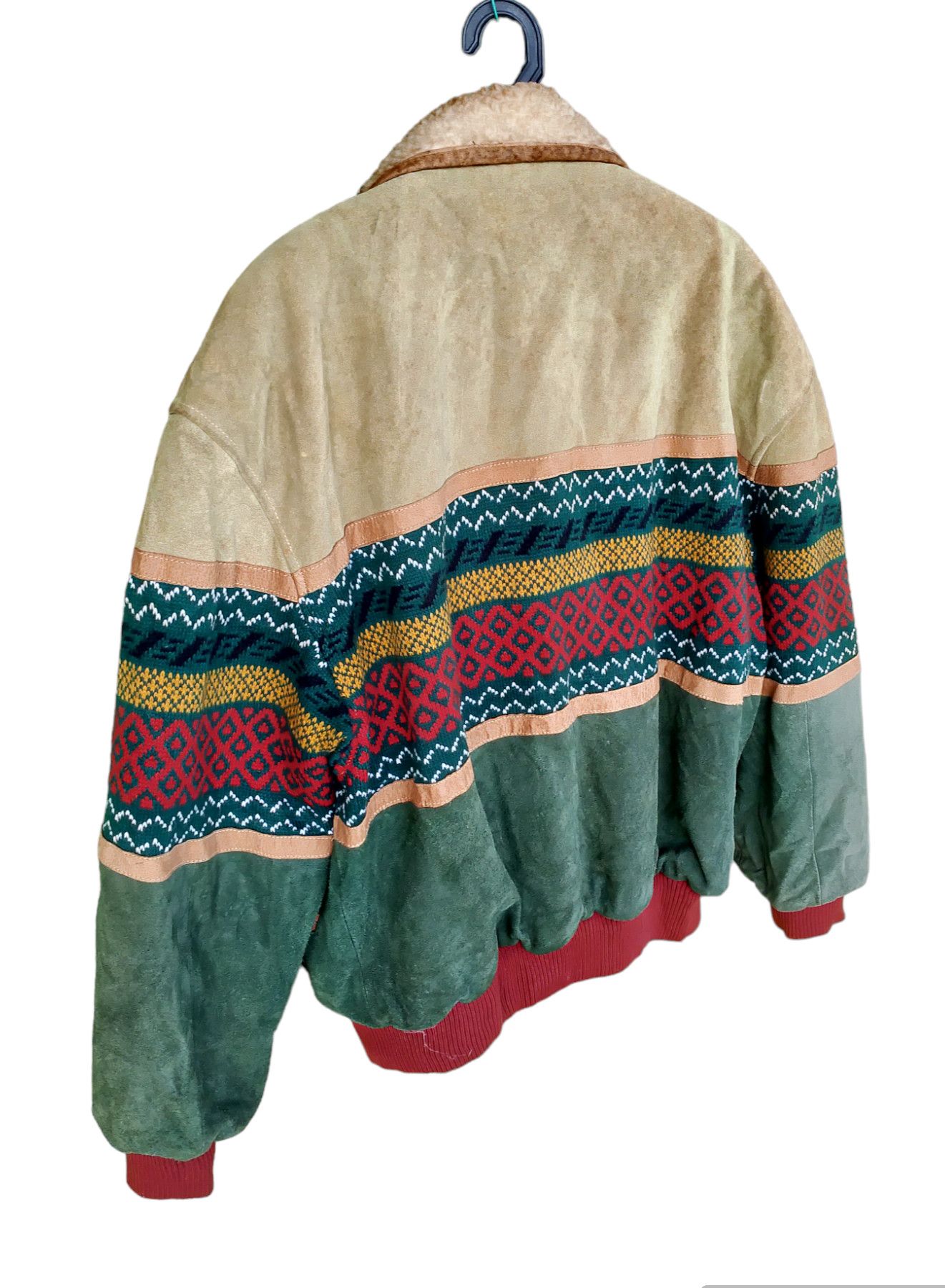 Japanese Brand Japanese Navajo Bomber Jacket Like Visvim Size US L / EU 52-54 / 3 - 10 Thumbnail
