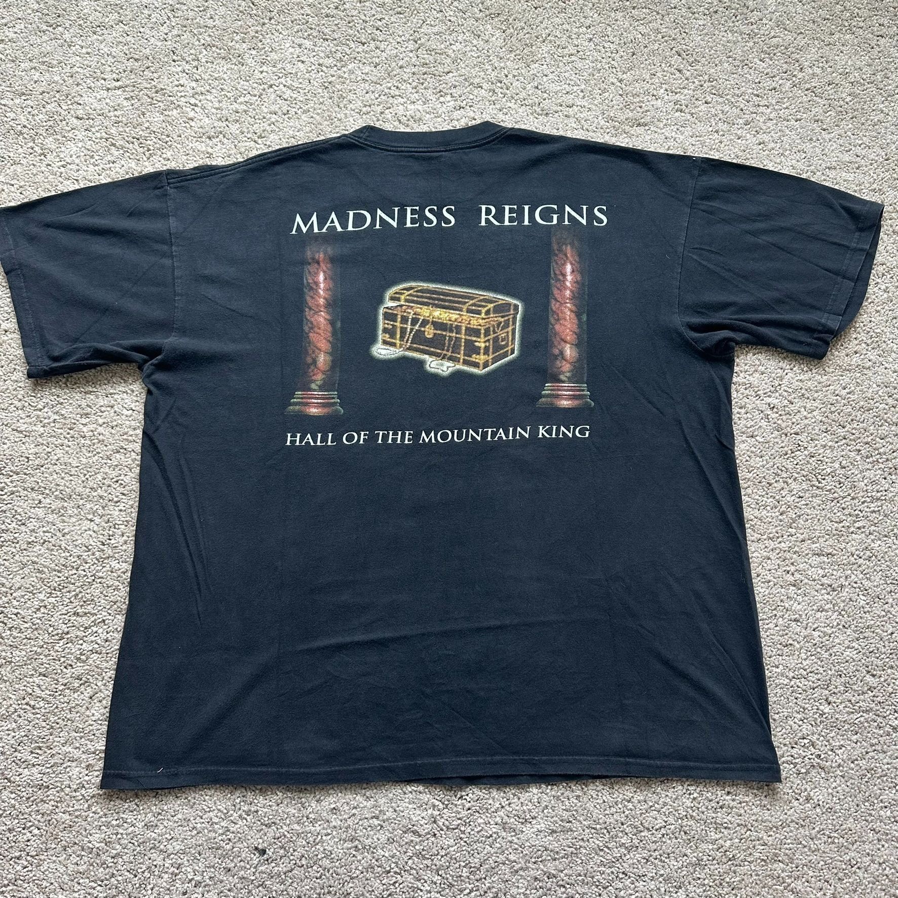 Band Tees Vintage Y2K Savatage Hall of the Mountain King T-Shirt Heavy Size US XL / EU 56 / 4 - 6 Thumbnail