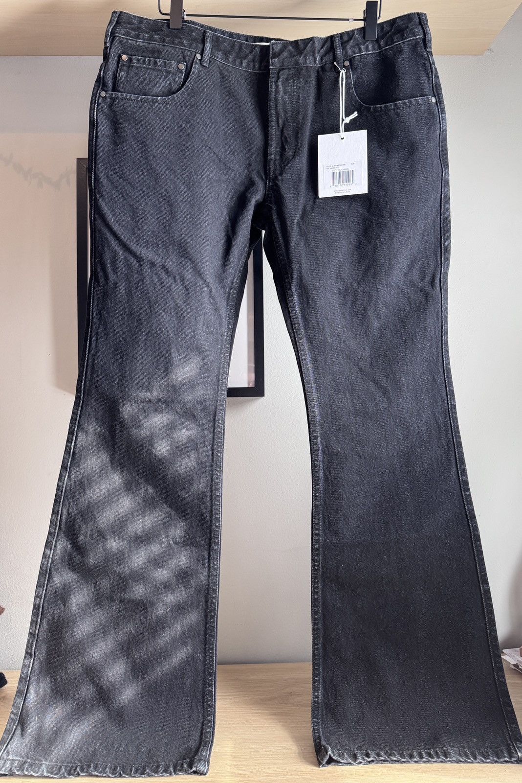 Entire Studios Slim-Flared Jeans in Magnetite Size US 32 / EU 48 - 2 Thumbnail