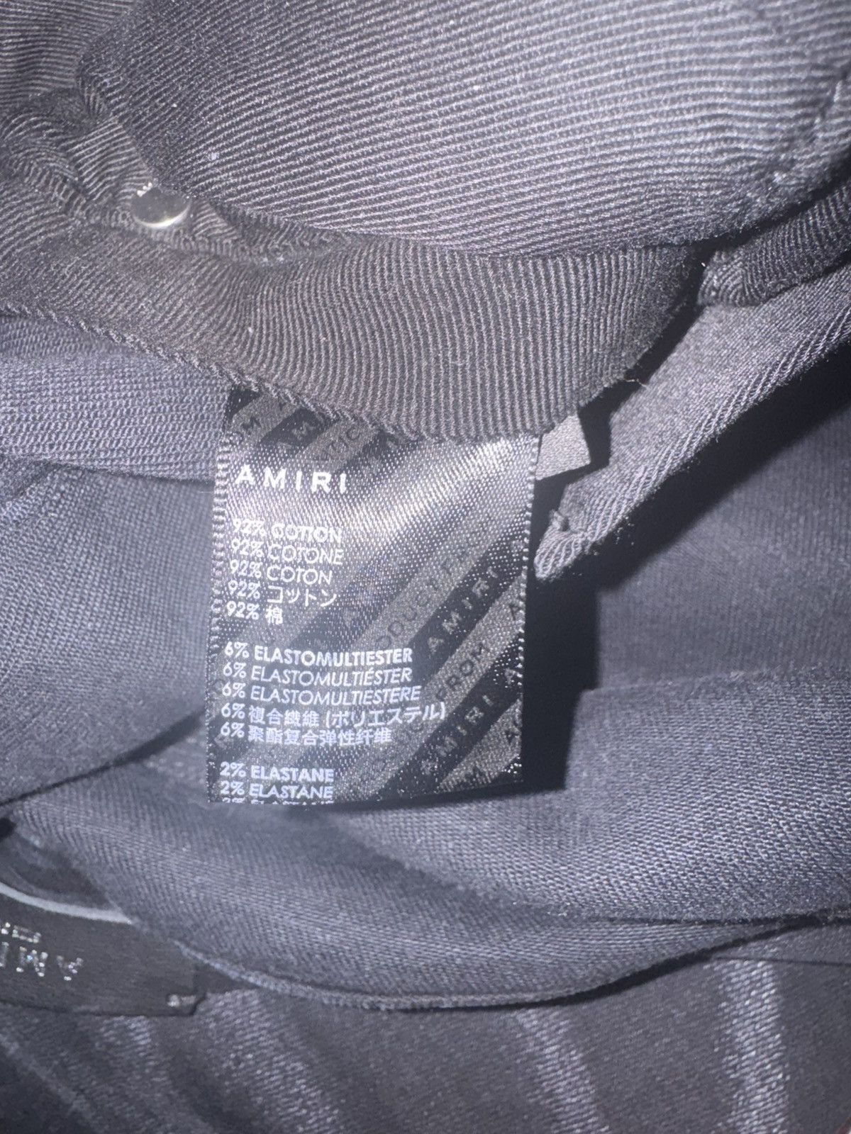 Amiri Amiri Black Bandana Patchwork Jeans Size US 31 - 3 Thumbnail