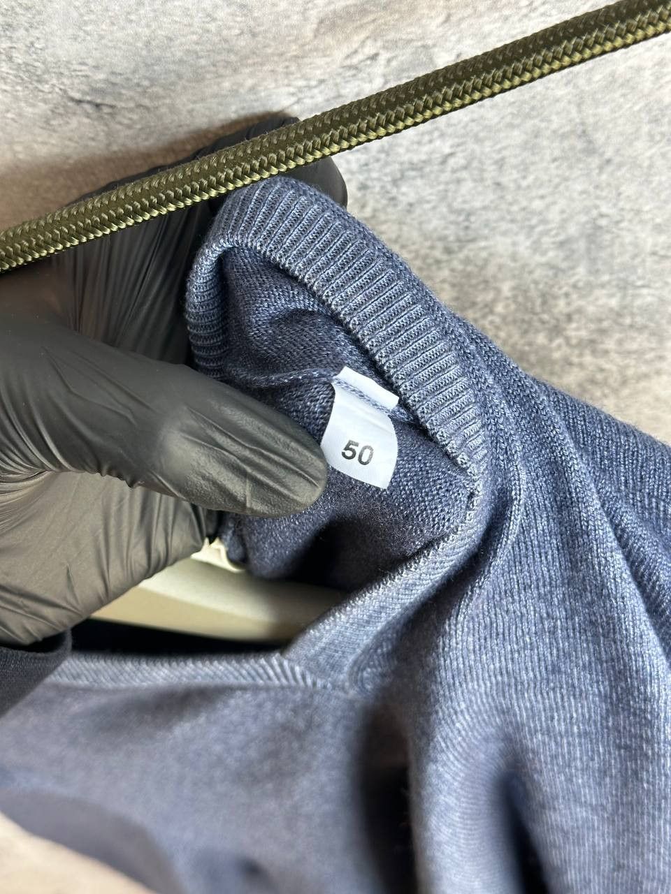 Gran Sasso Gran Sasso Lana Wool V-Neck Sweater Blue Jumper Pullover Size US M / EU 48-50 / 2 - 10 Thumbnail