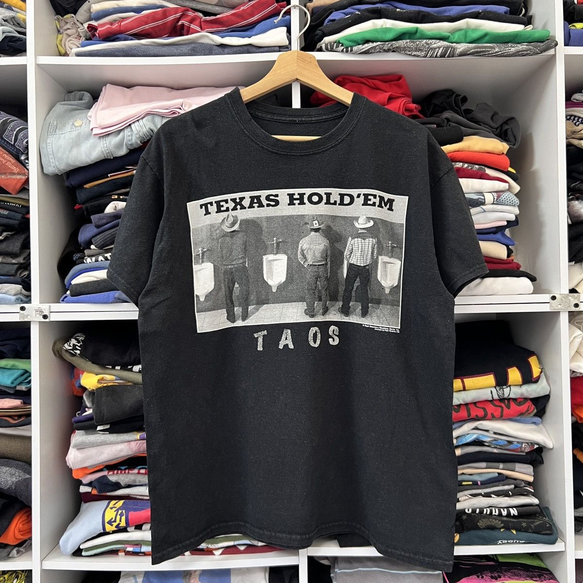 Vintage VTG PAUL STANTON TEXAS HOLD EM Size US L / EU 52-54 / 3 - 1 Thumbnail