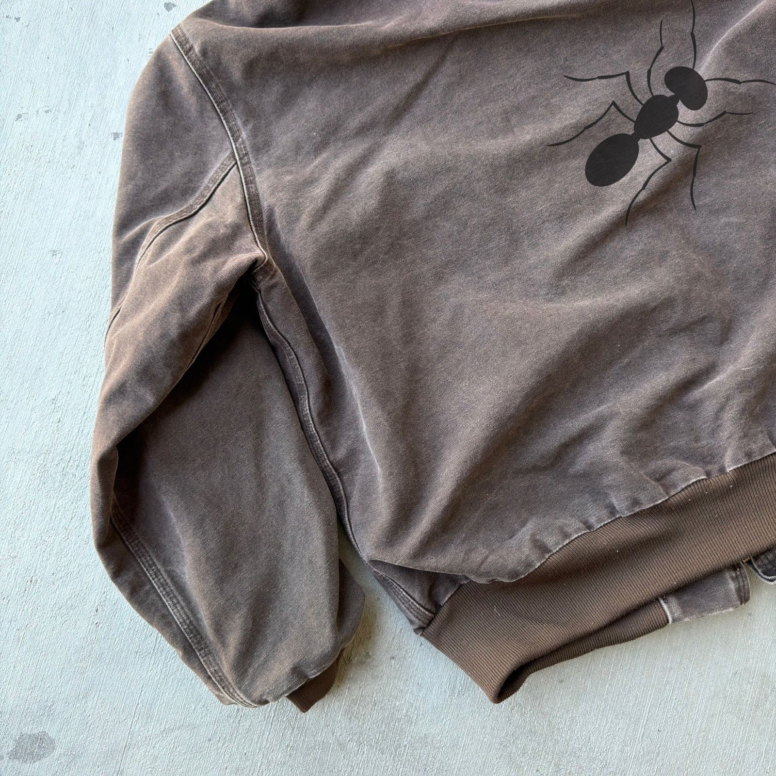 Carhartt × Vintage Carhartt J160 CHT brown hooded work wear jacket Size US L / EU 52-54 / 3 - 7 Thumbnail