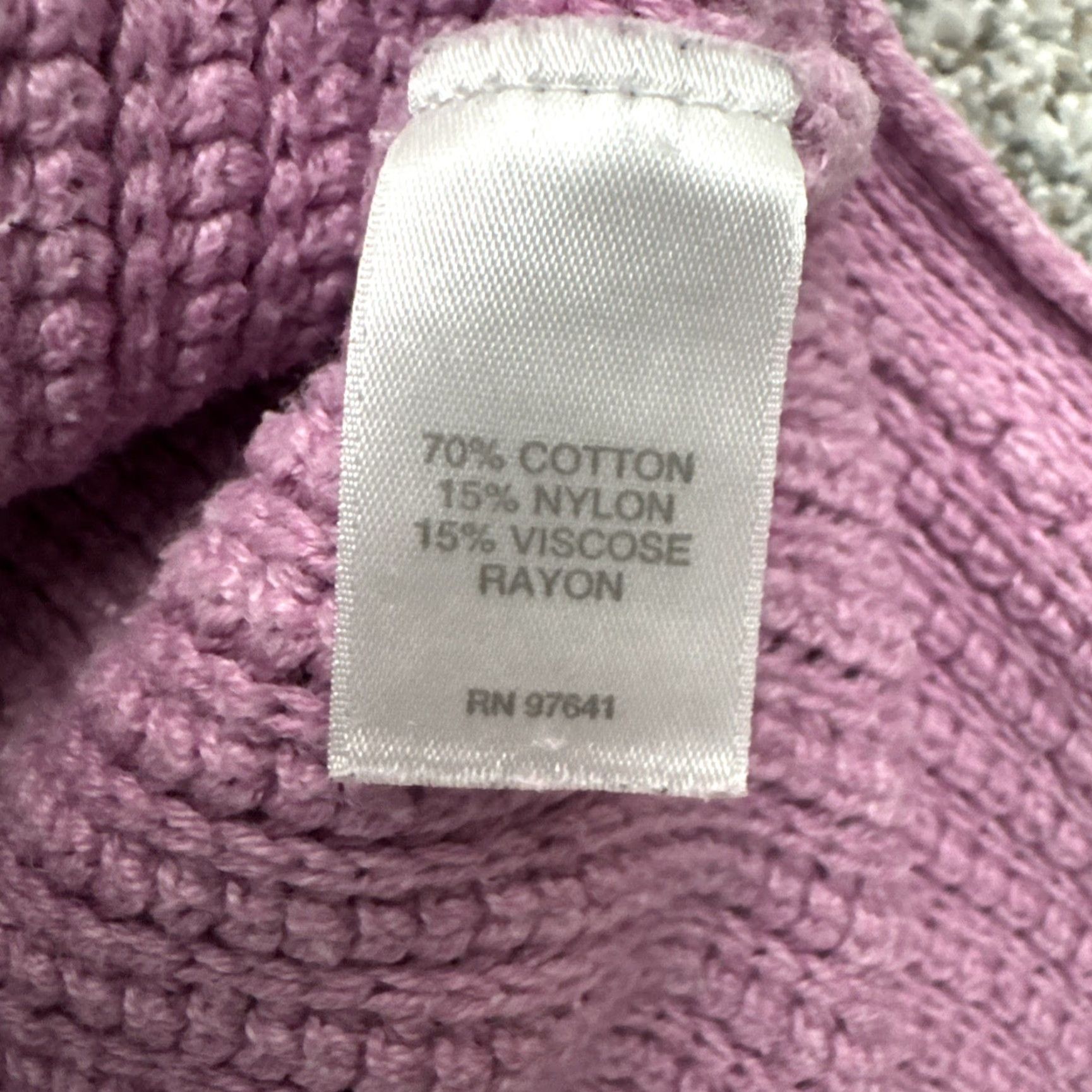 J. Jill J. Jill Sweater Women Large Knit Pullover Crew Neck Long Sleeve Casual Vacation Cottagecore Bohemian Beach Grandmacore Purple Fashion Knitwear Size L / US 10 / IT 46 - 6 Thumbnail