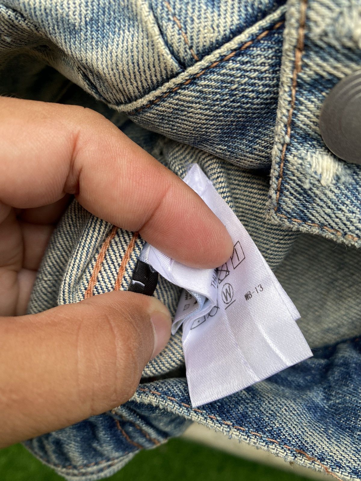 John Elliott Blue Thumper Denime Jacket Season ten