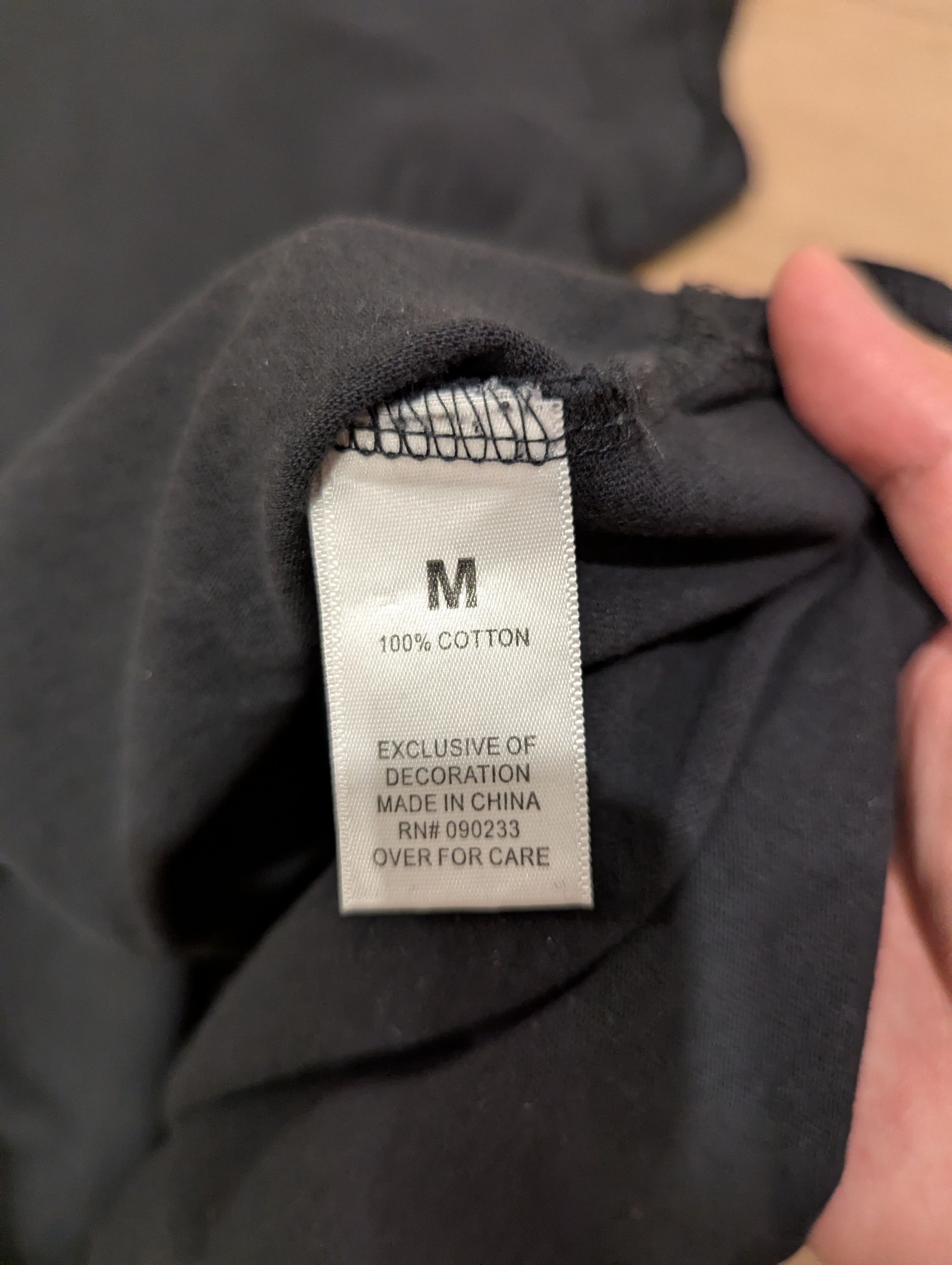 Fear of God Black Layering Tee Size US M / EU 48-50 / 2 - 4 Thumbnail