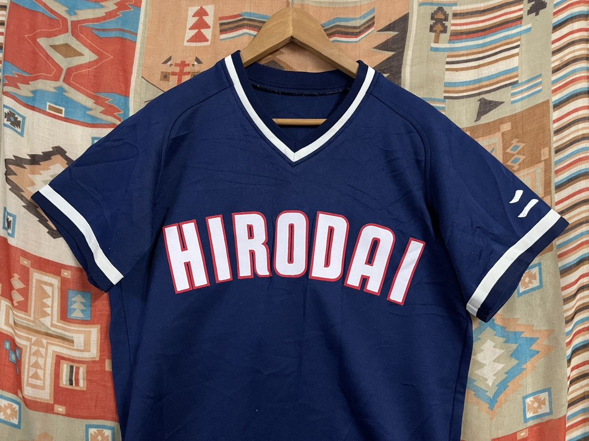 Japanese Brand × Vintage Vintage 80’s Baseball Jersey J League by Descente Softball Size US M / EU 48-50 / 2 - 2 Thumbnail
