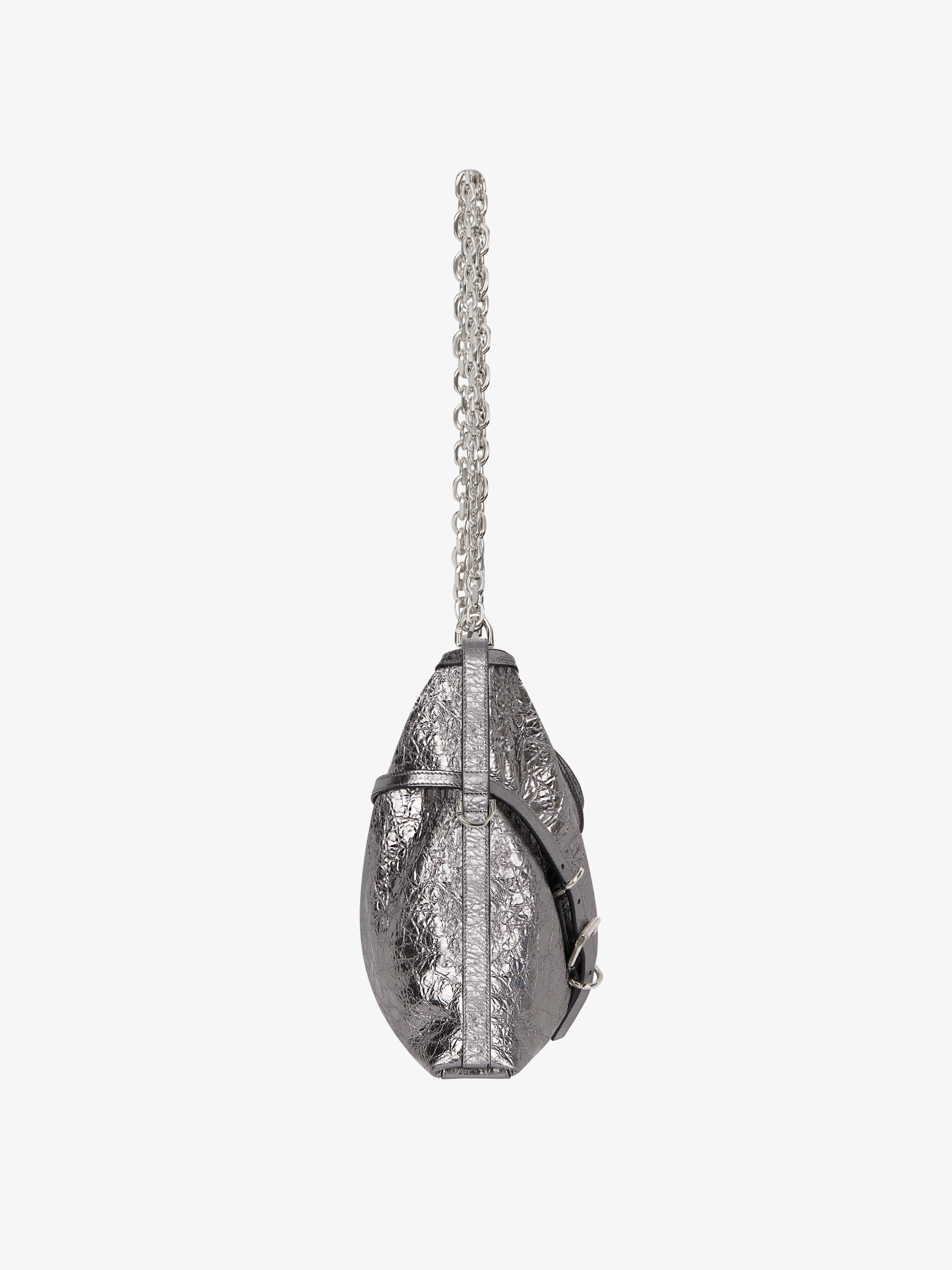 Givenchy o1w1db10525 Size: OS/Voyou Medium Chain Bag in Silver Size ONE SIZE - 3 Thumbnail