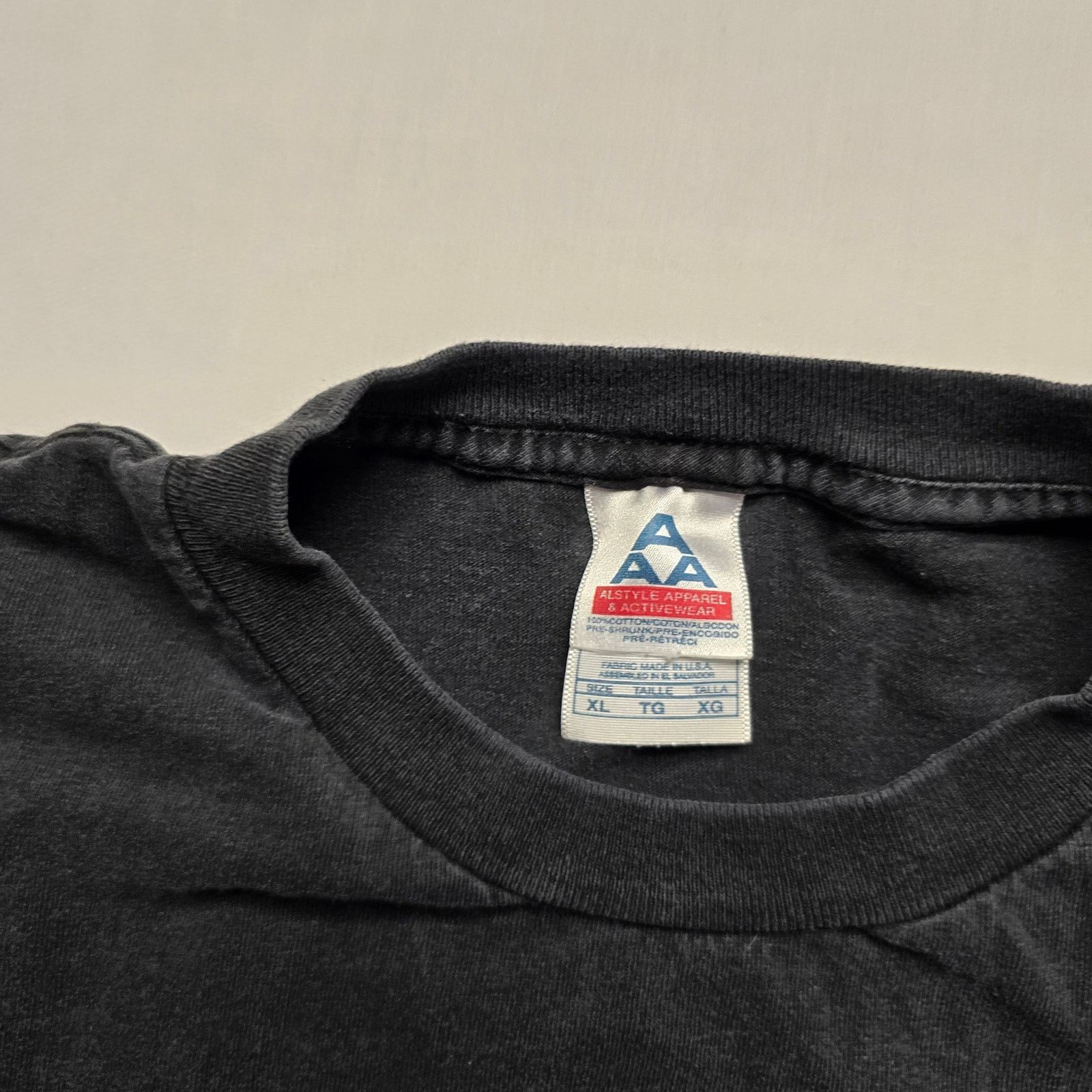 Vintage Vintage Gimme A Dollar And I'll Go Away Black XL Tee 90s Size US XL / EU 56 / 4 - 3 Thumbnail