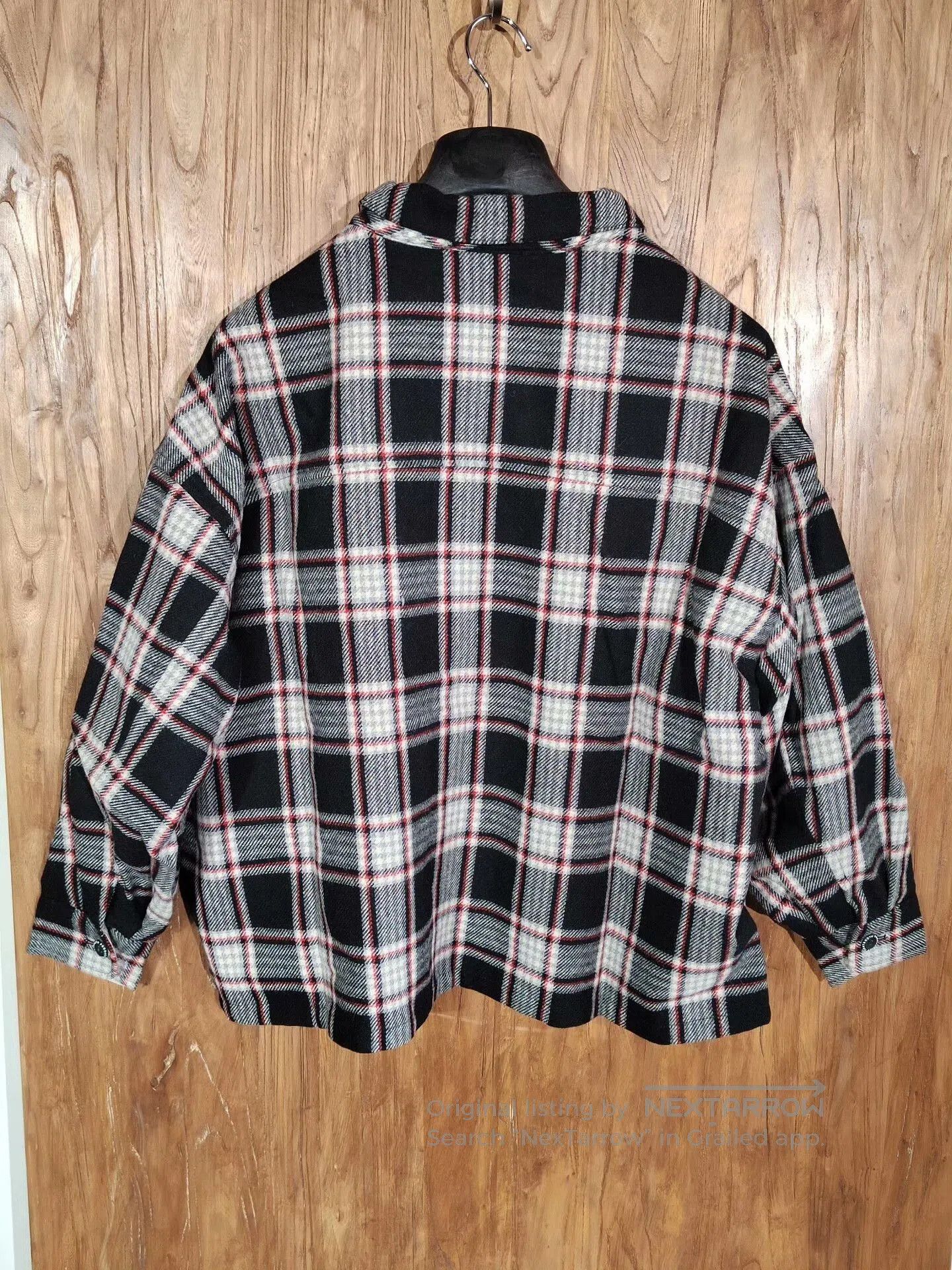 Japanese Brand TIGHTBOOTH TBPR Plaid Shirt Jacket. Size US M / EU 48-50 / 2 - 8 Thumbnail