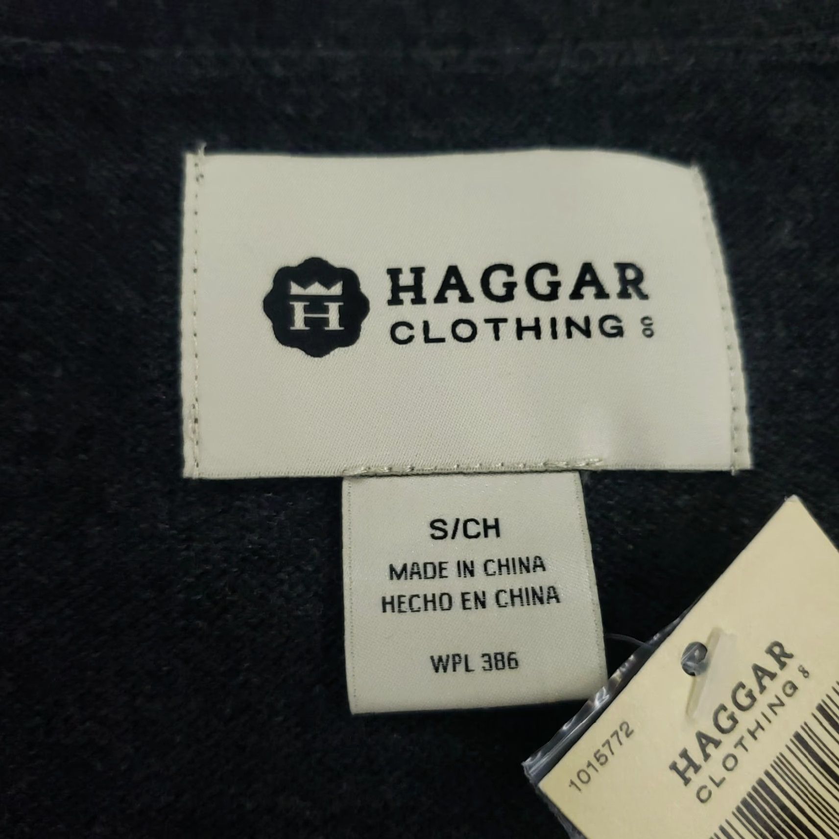 Haggar Haggar Mens Cardigan Sweater Small Gray Knit Long Sleeve V Neck Size US S / EU 44-46 / 1 - 5 Thumbnail