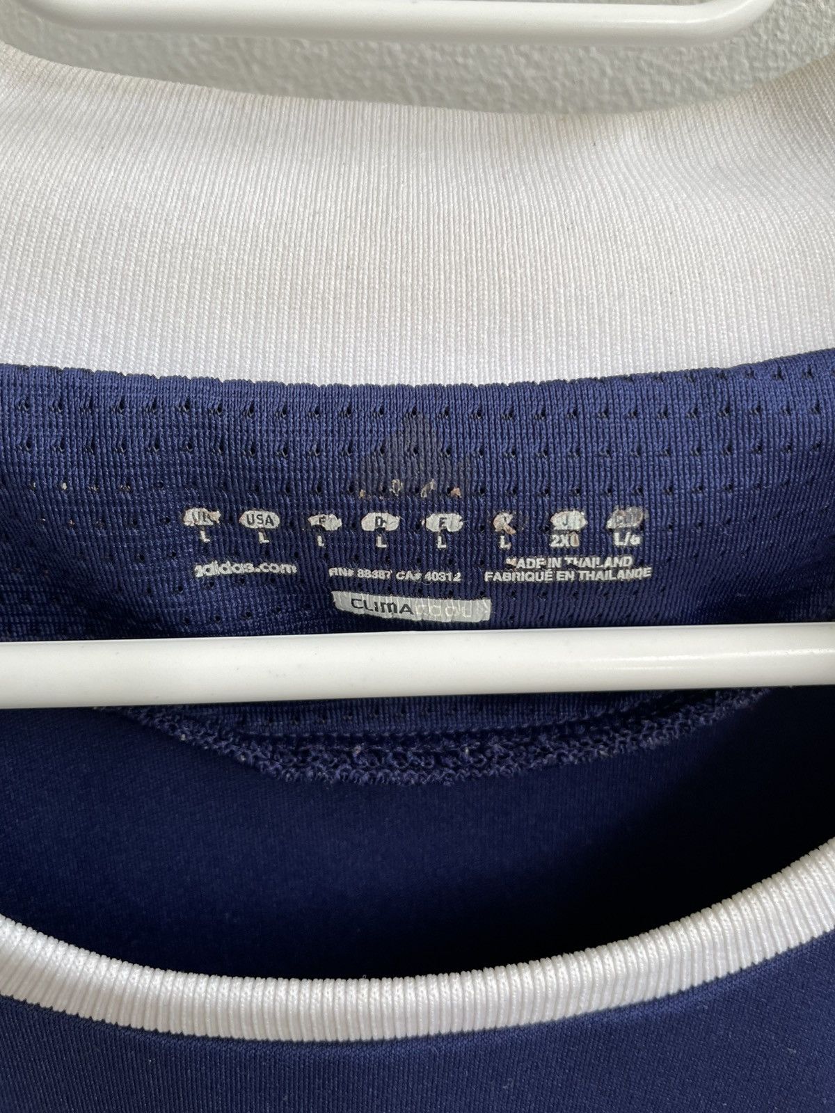 Adidas Scotland 2010 2011 Home Football Shirt Soccer Jersey U40521 Size US L / EU 52-54 / 3 - 9 Thumbnail