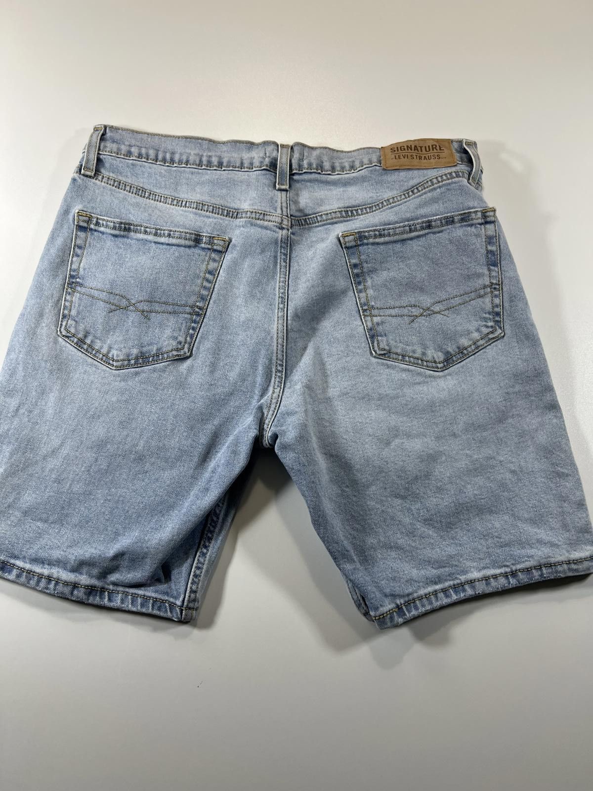 Other Signature Levi Strauss Light Blue Denim Shorts 32 Size US 32 / EU 48 - 10 Thumbnail