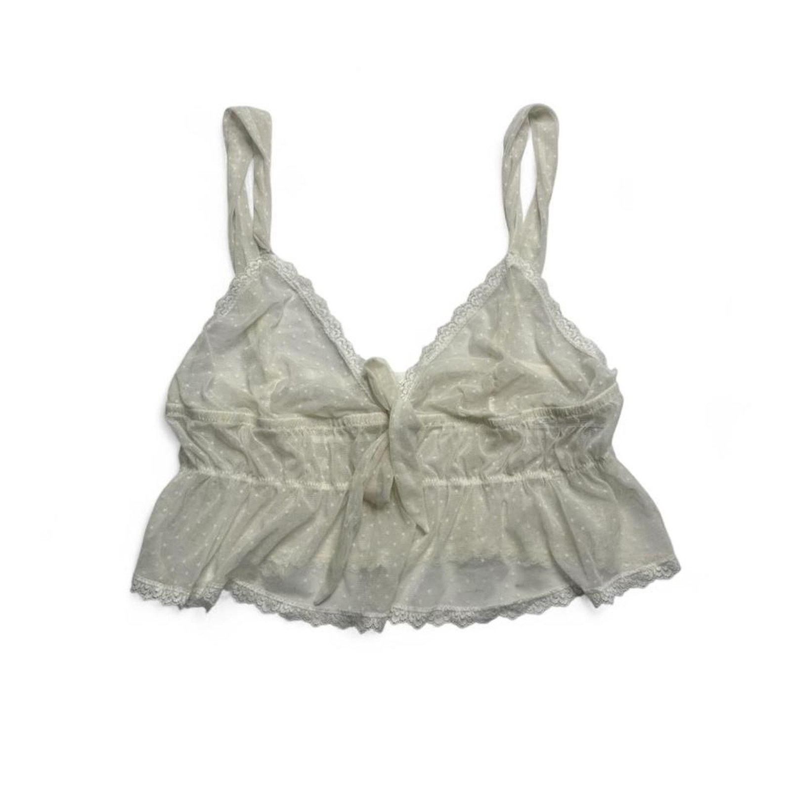 Other Adore Me white lace cami top with bow detail size xl Size XL / US 12-14 / IT 48-50 - 4 Thumbnail