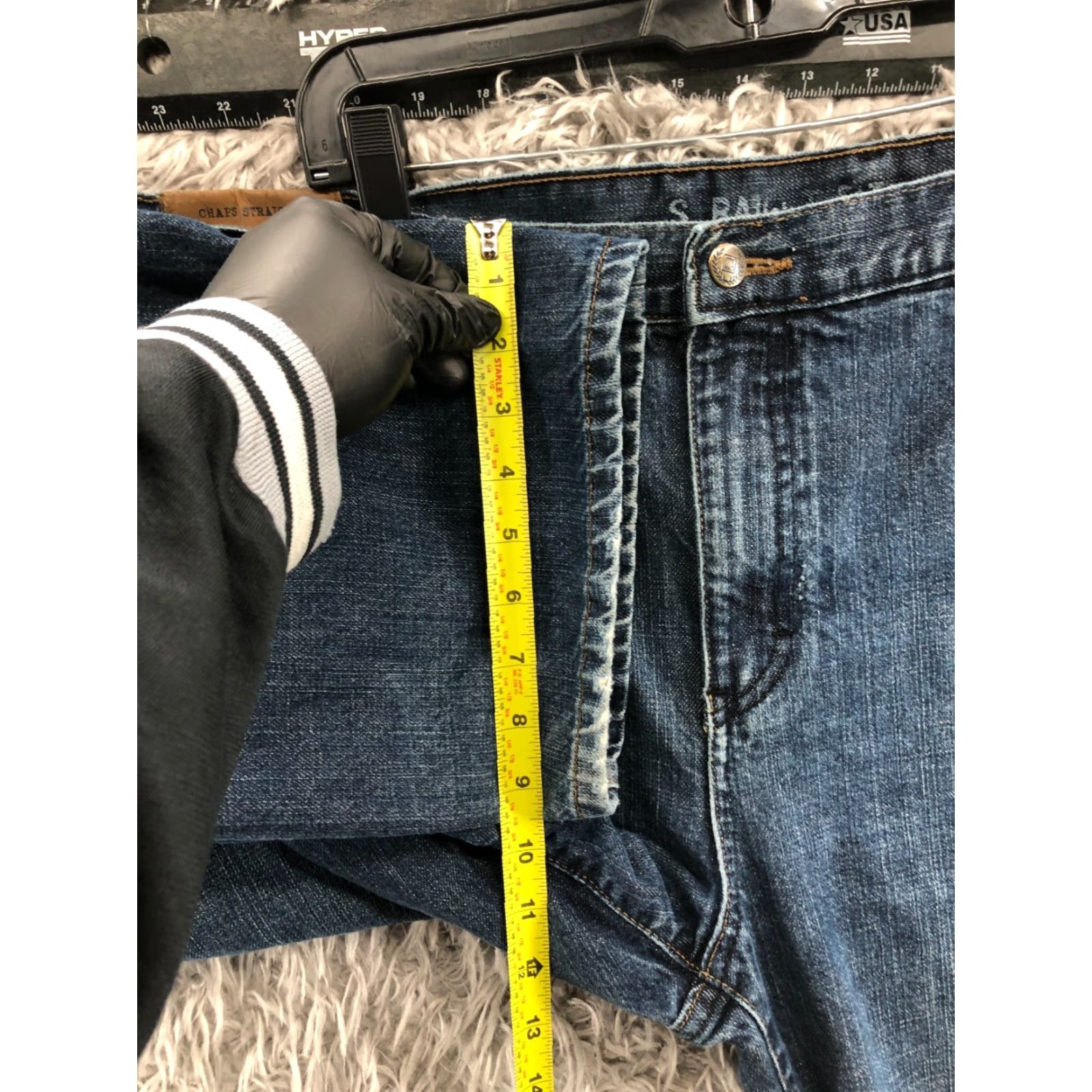 Chaps Chaps Jeans Main Selling Point: Chaps Straight Jeans Mens Size 40x30 Mid Rise Medium Wash Blue Regular Size US 40 / EU 56 - 4 Thumbnail