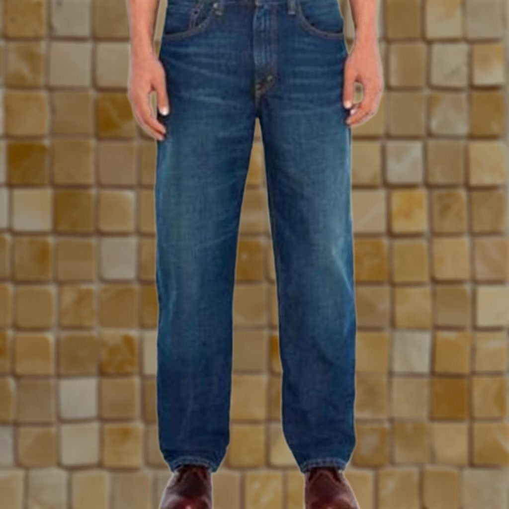 Levi's Levi's 550 Jeans Blue Relaxed Tapered Sits at Waist 42x34 Mens Regular Jeans Color Blue 550 Series 42 34 Men's Size US 42 / EU 58 - 1 Preview