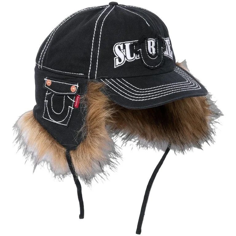 Supreme × True Religion ***SUPREME TRUE RELIGION FUR EAR FLAP PANEL HAT Size ONE SIZE - 1 Thumbnail