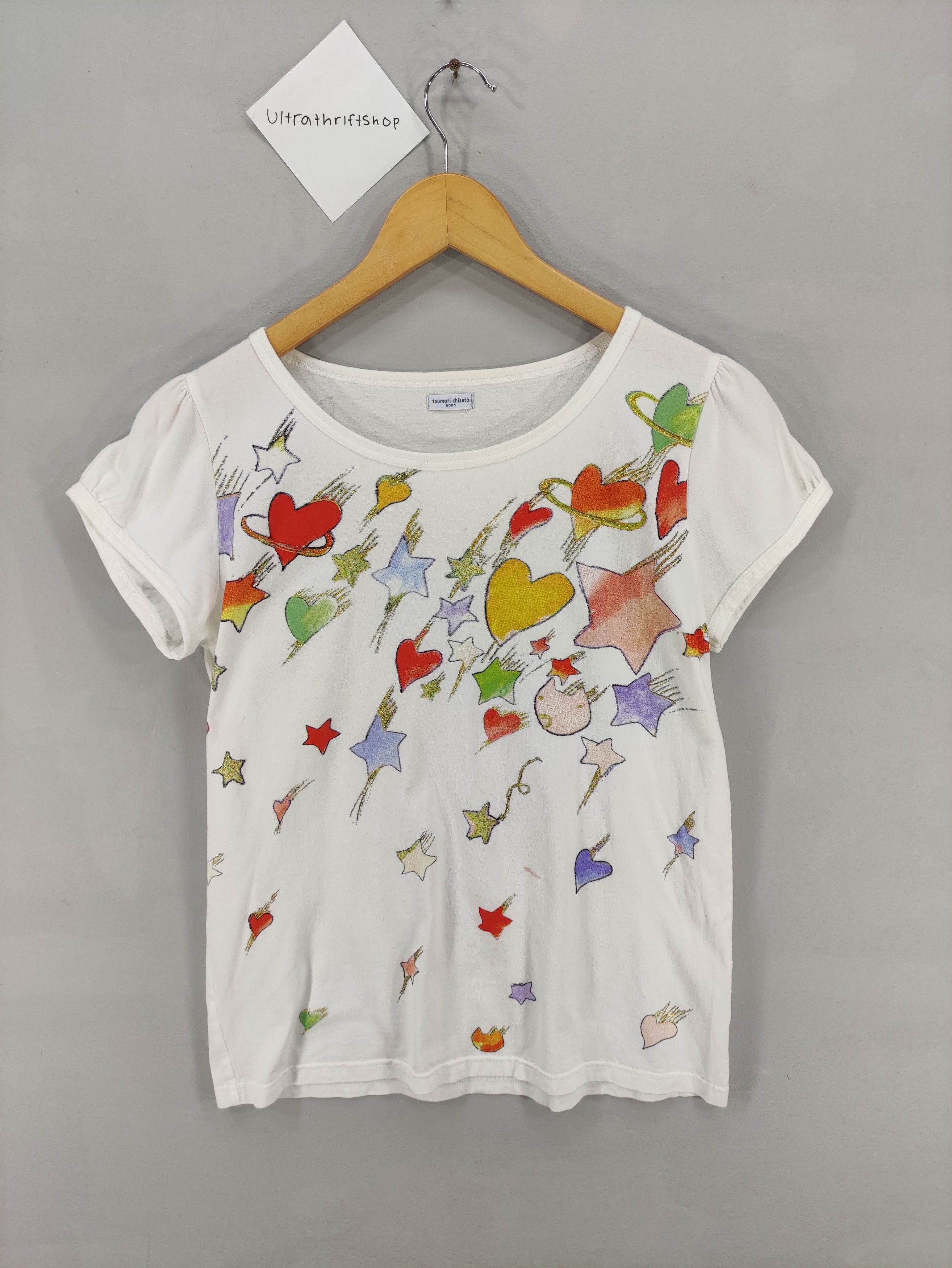 Issey Miyake Vintage Tsumori Chisato By Issey Miyake Tee Tshirt Size S / US 4 / IT 40 - 1 Thumbnail