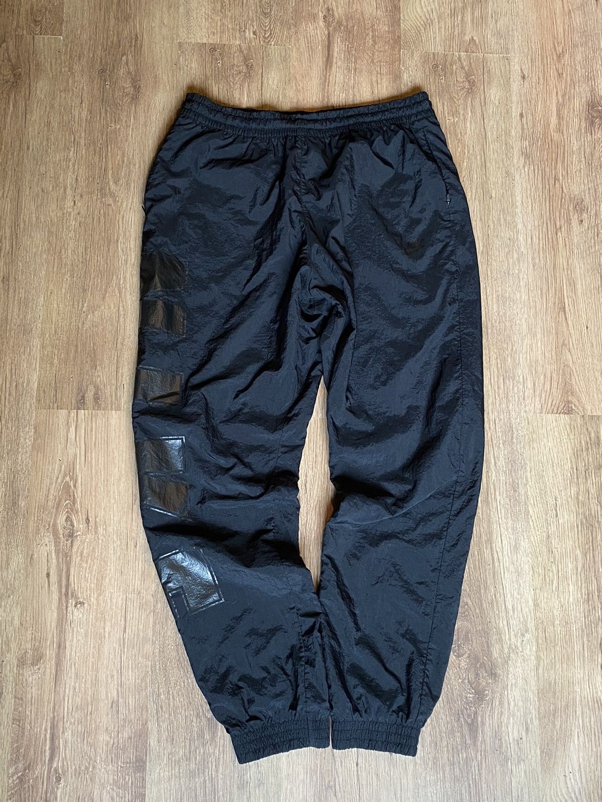 Nike × Vintage Nike Track Pant Nylon Drill Vintage Sportswear Streetwear XL Size US 34 / EU 50 - 2 Thumbnail