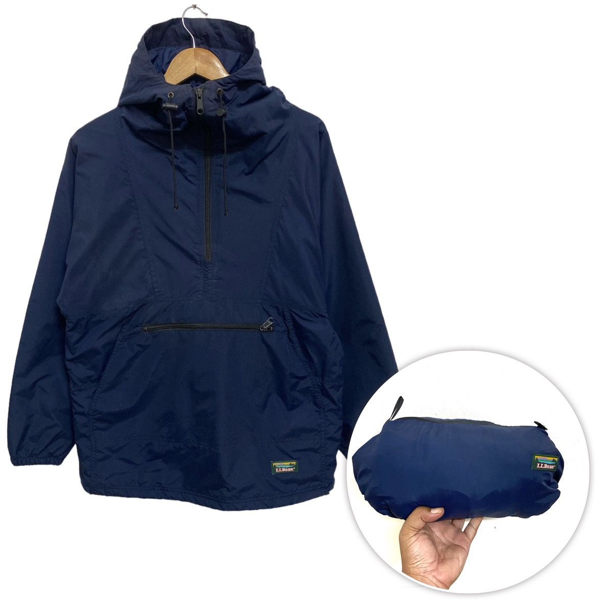 Vintage LL Bean Anorak Windbreaker Jacket