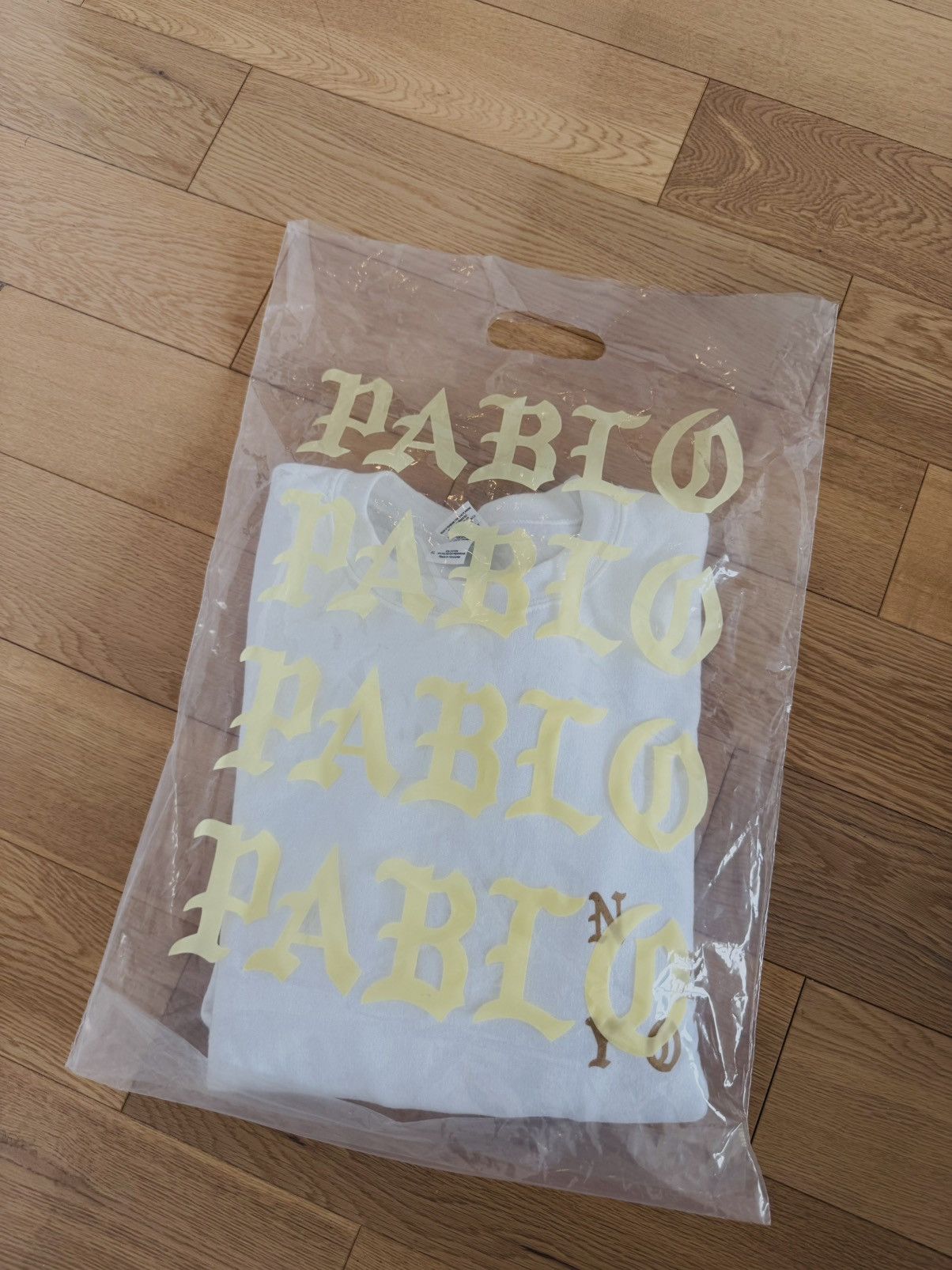 Kanye West PABLO tour sweatshirt NEW YORK Size US XL / EU 56 / 4 - 4 Thumbnail