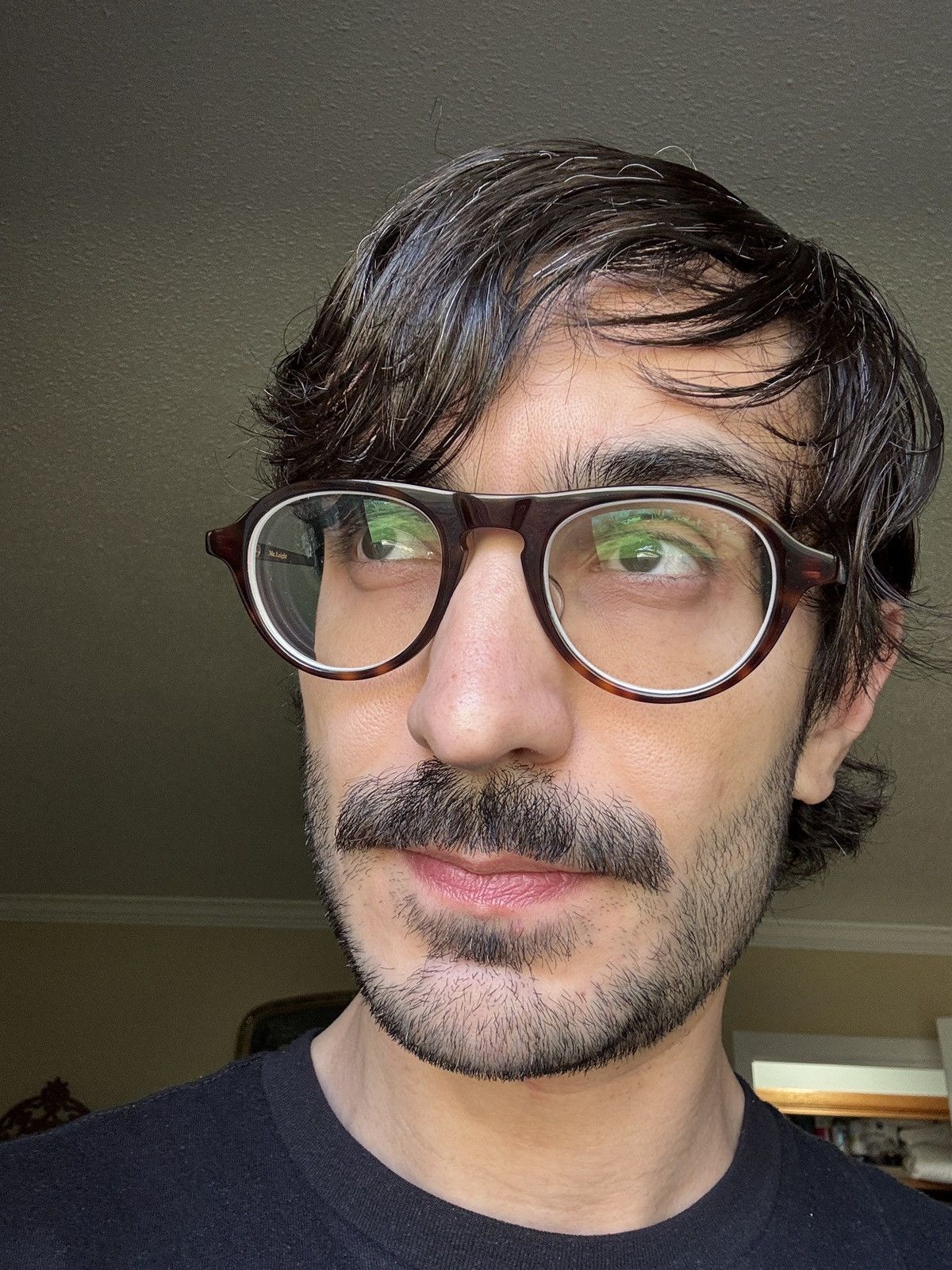 Mr. Leight Mr. Leight Mason C glasses in size 47/23 Hickory Tortoise Size ONE SIZE - 7 Thumbnail