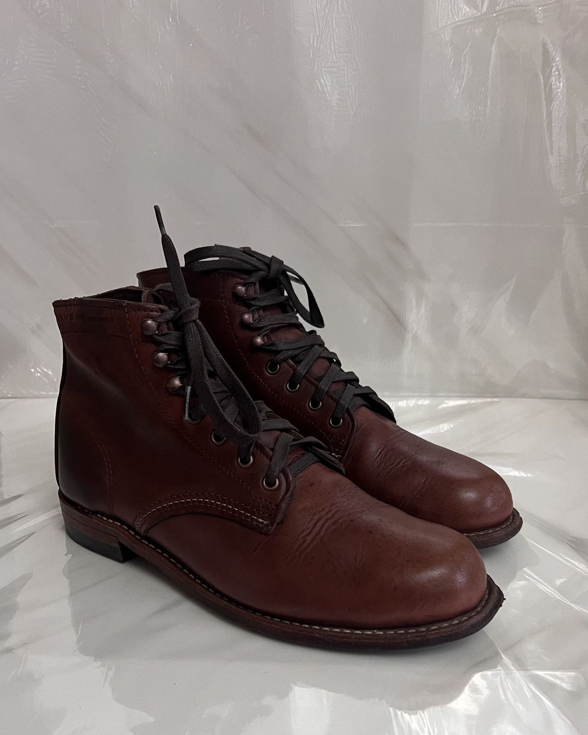 Wolverine Wolverine 1000 mile plain toe brown Men’s boot size 8 D Size US 8 / EU 41 - 1 Thumbnail