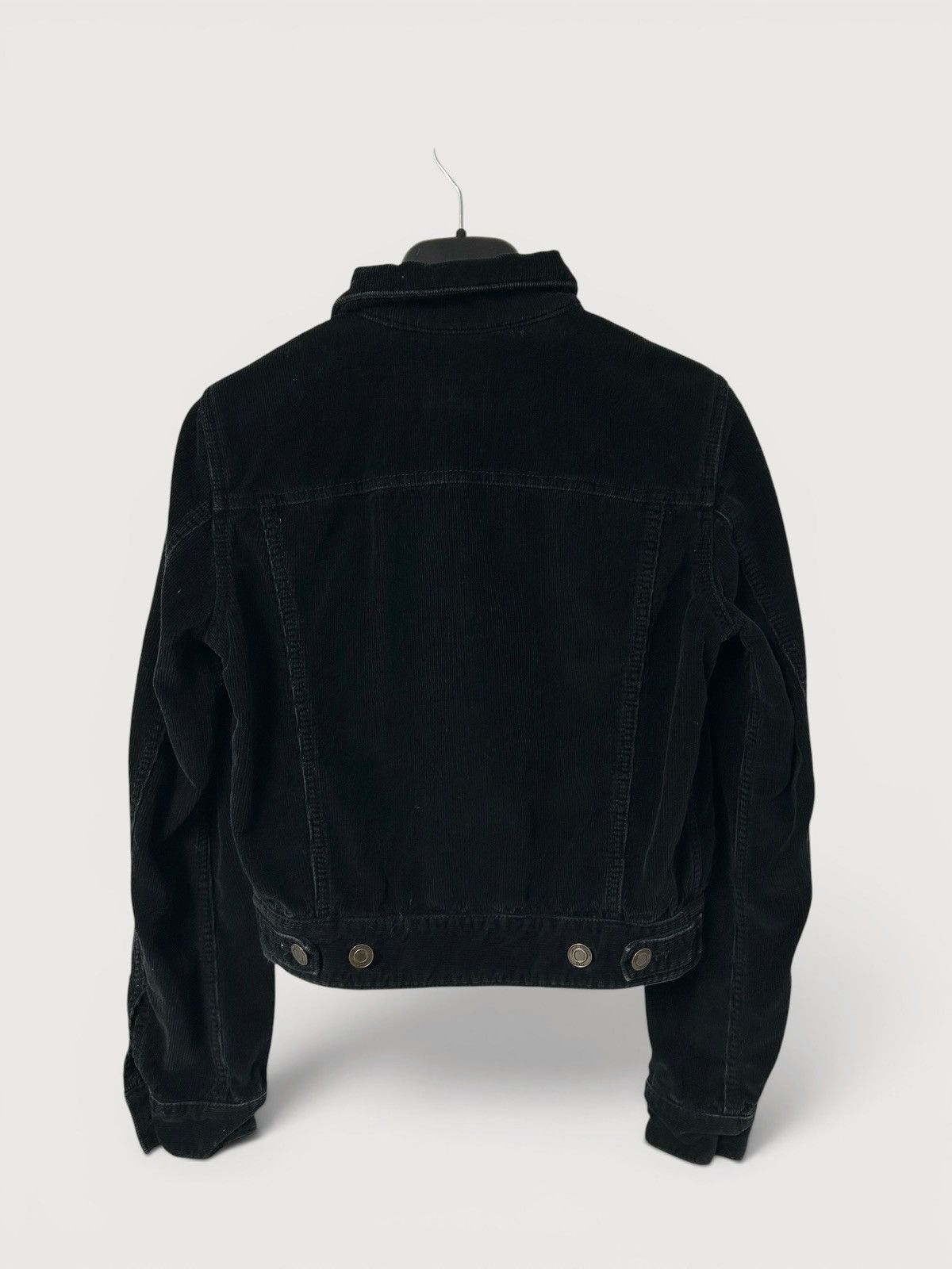Saint Laurent Paris SS2021 Sample Black Corduroy Trucker Jacket Size US S / EU 44-46 / 1 - 2 Thumbnail