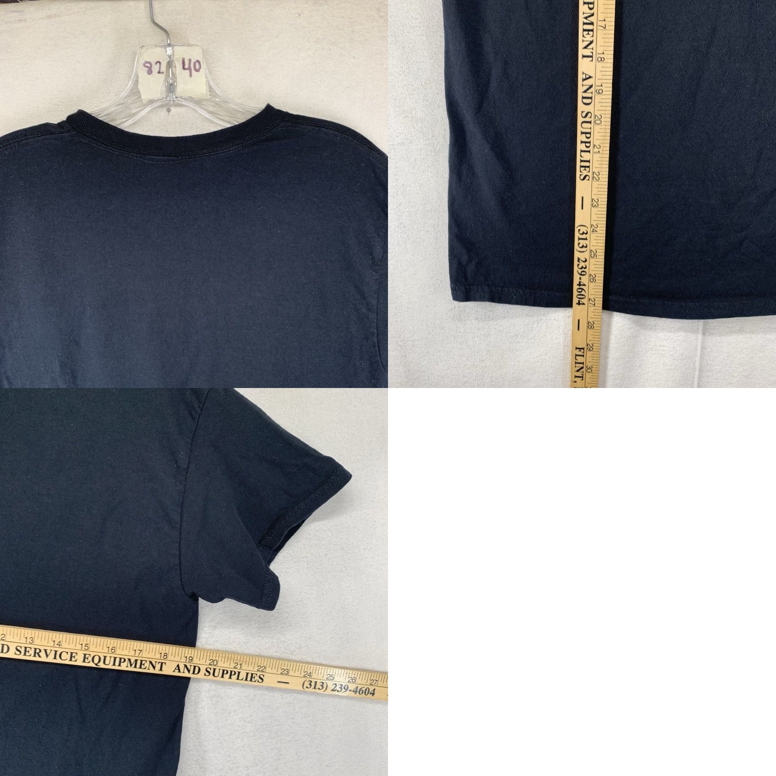 Logo 7 VINTAGE The Rolling Stones Graphic T-Shirt Men Medium Black Classic Music 70s 80s 90s Size M / US 6-8 / IT 42-44 - 8 Thumbnail